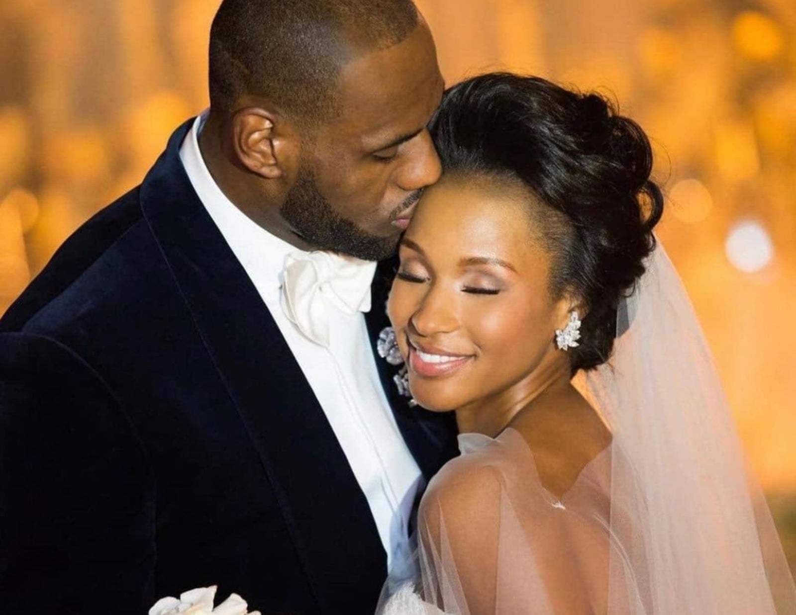 LeBron James Shares Wedding Photos For The First Time As He And Savannah Celebrate Their Anniversary