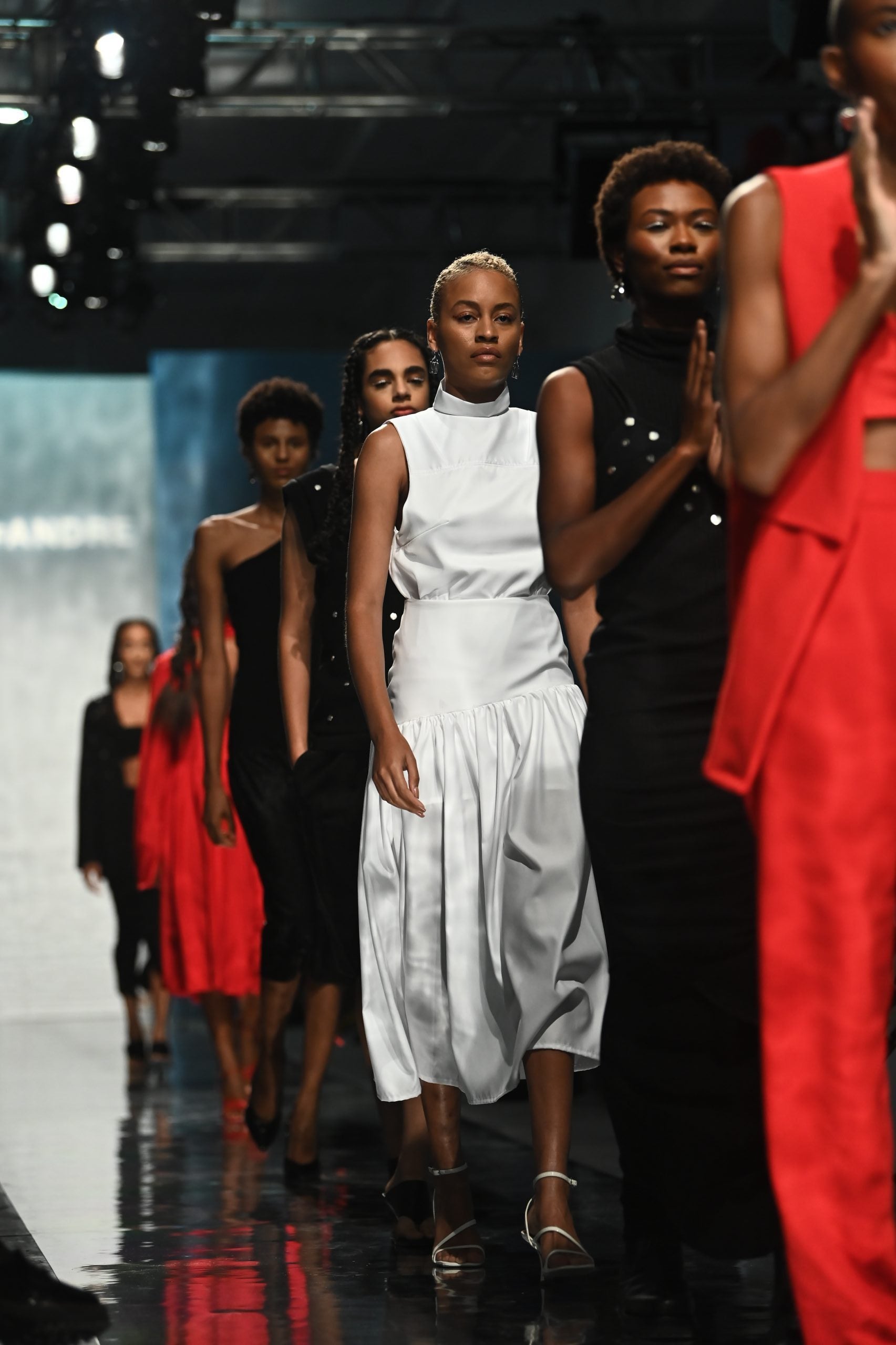 Runway Recap: Arc Of Andre SS2022 Collection Spotlights Black Maternal Health Crisis At Essence Fashion House