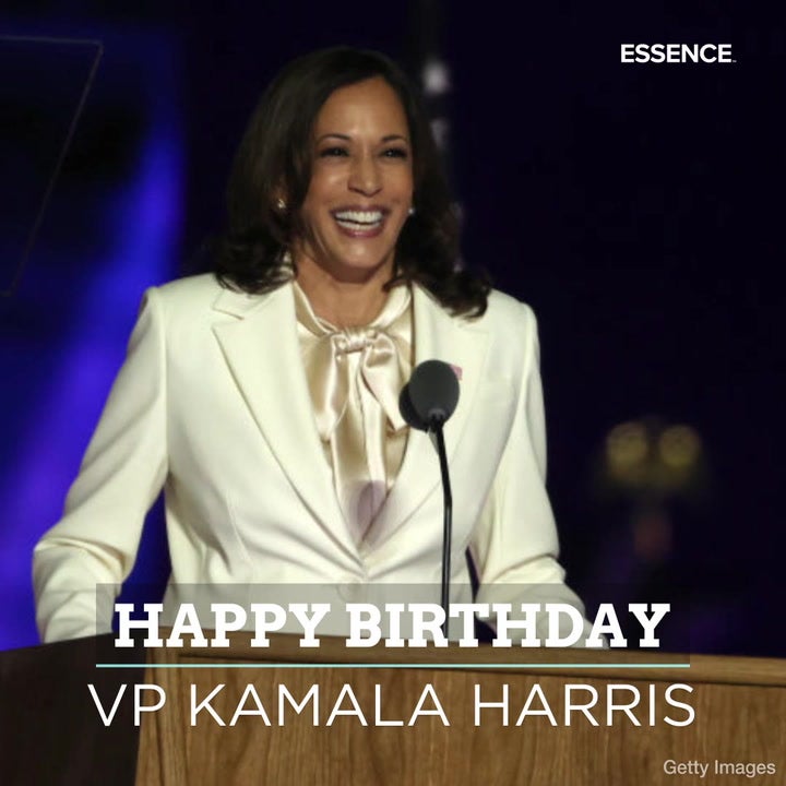 In My Feed | Happy Birthday Kamala Harris | Essence