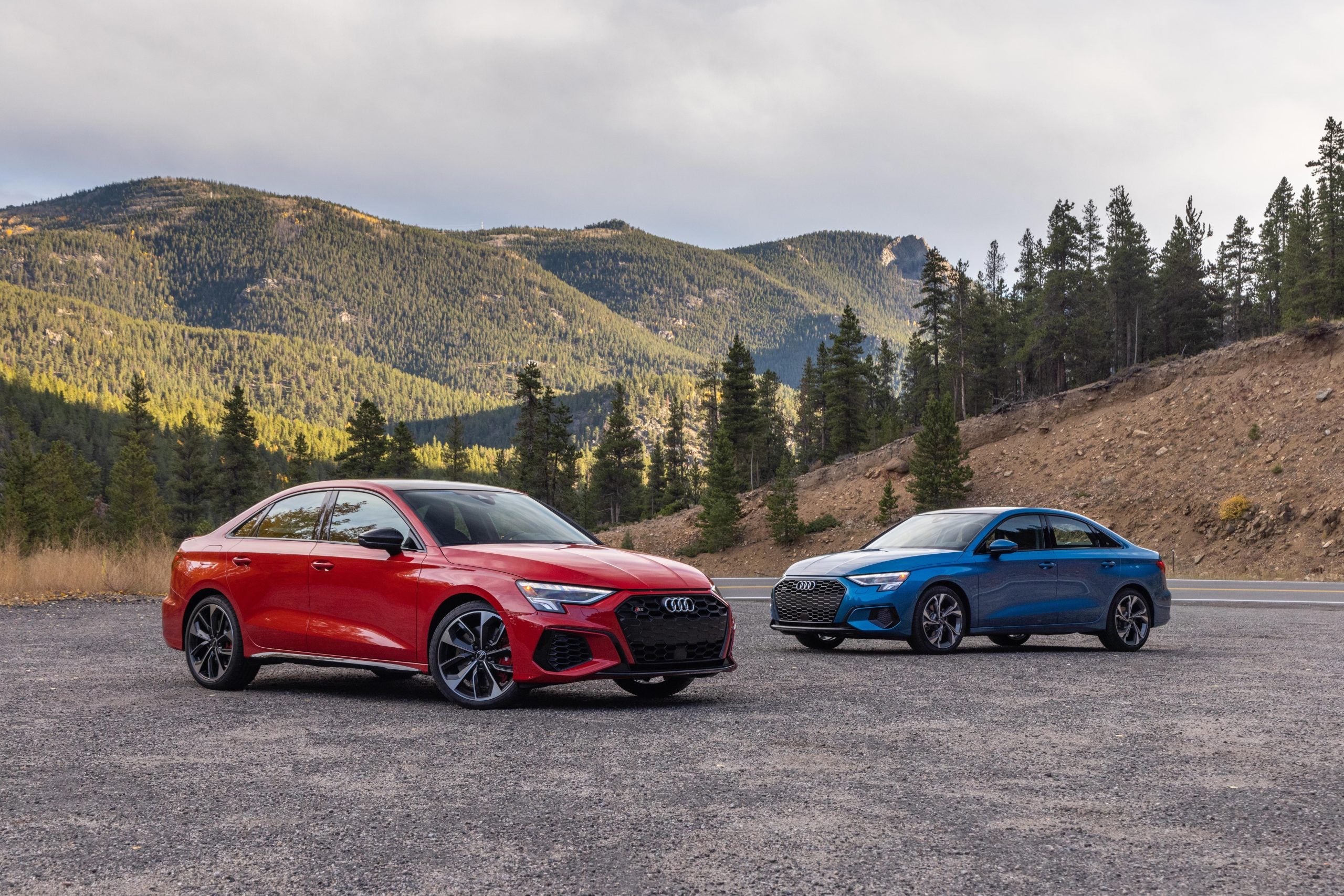 We Hit The Mountain Roads Of Denver To Test The 2022 Audi A3 And S3 Sedans. Here's What You Should Know About Them.