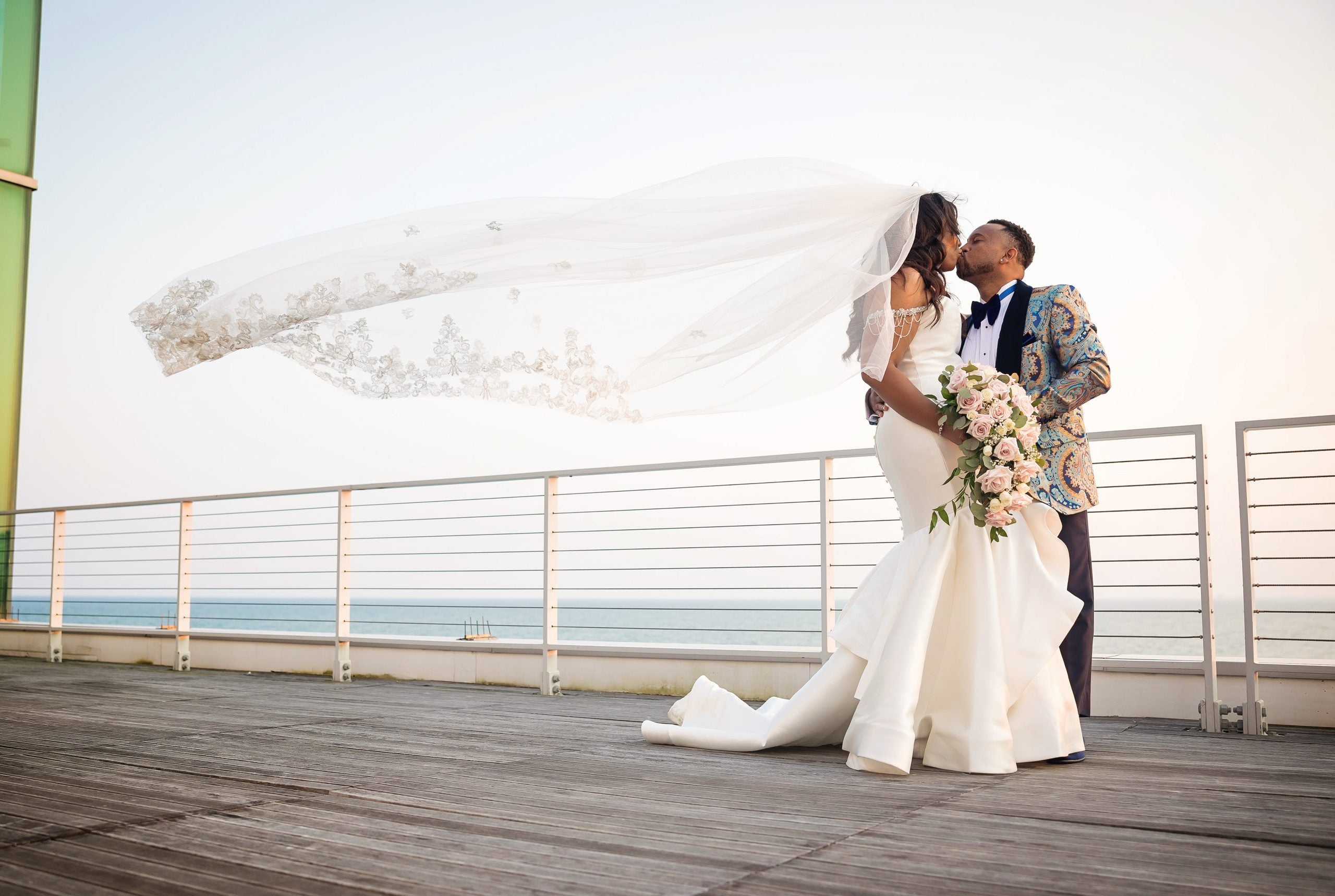 Bridal Bliss: Candice And Evan's Oceanside Wedding In Atlantic City Was A "Dream" Come True