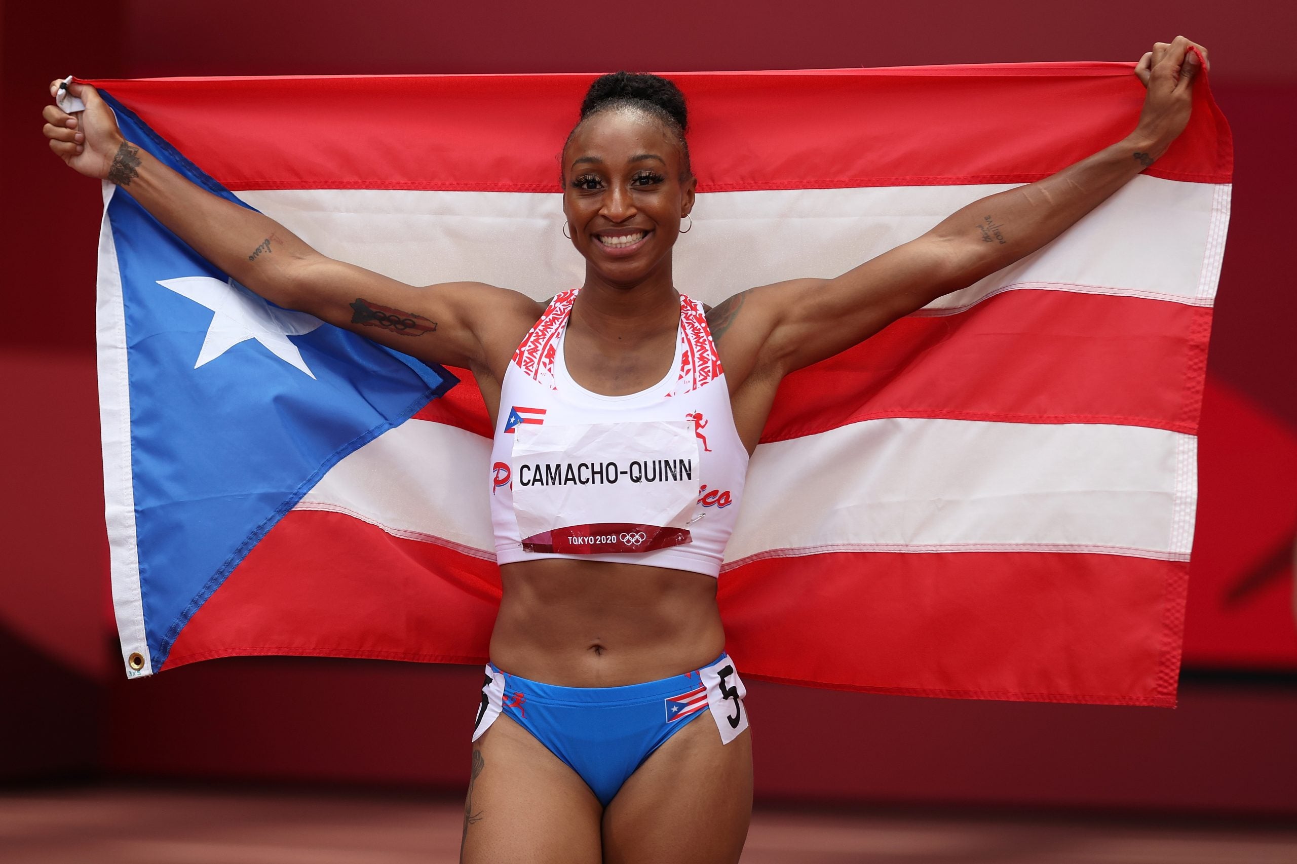 Olympic Gold Medalist Jasmine Camacho-Quinn Is Proudly 100% Hispanic And 100% Black American