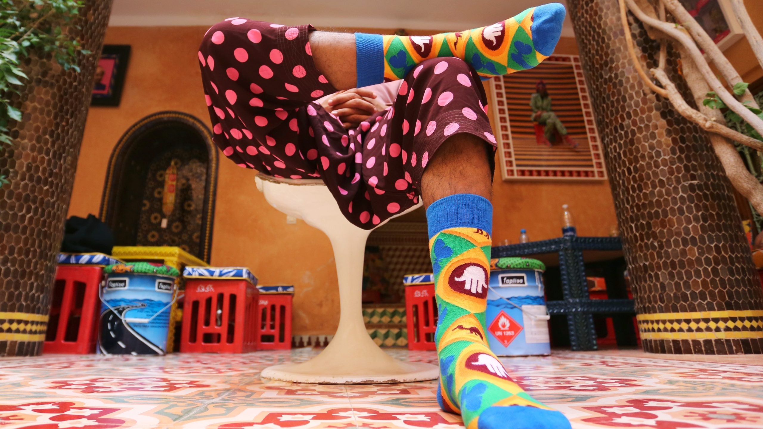 Happy Socks And Hassan Hajjaj Team Up To Shine A Light On North African Style