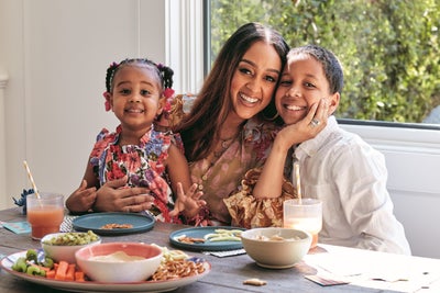 Tia Mowry On Having A Community Of Busy Moms to Lean On and How She’s Learning To Do More With Less
