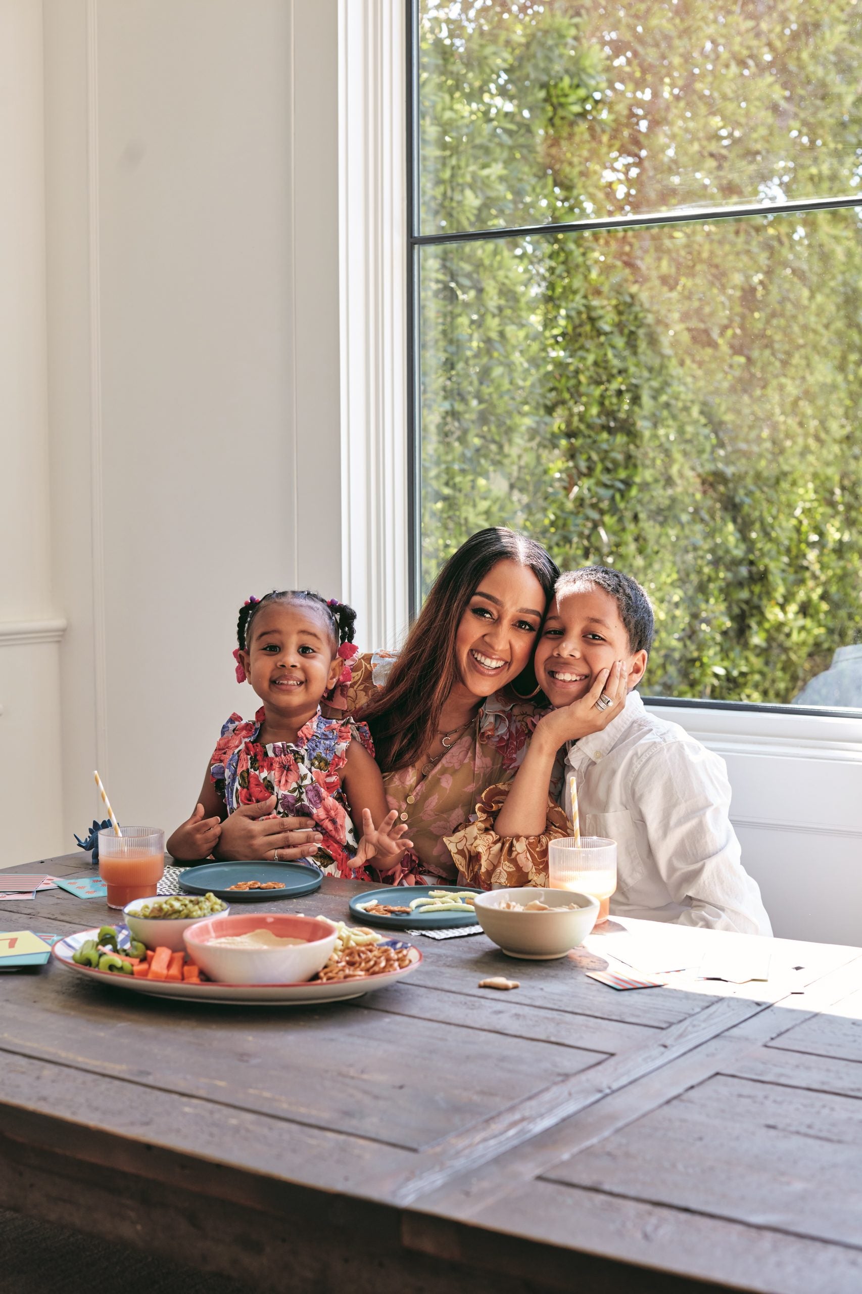 Tia Mowry On Having A Community Of Busy Moms to Lean On and How She’s Learning To Do More With Less