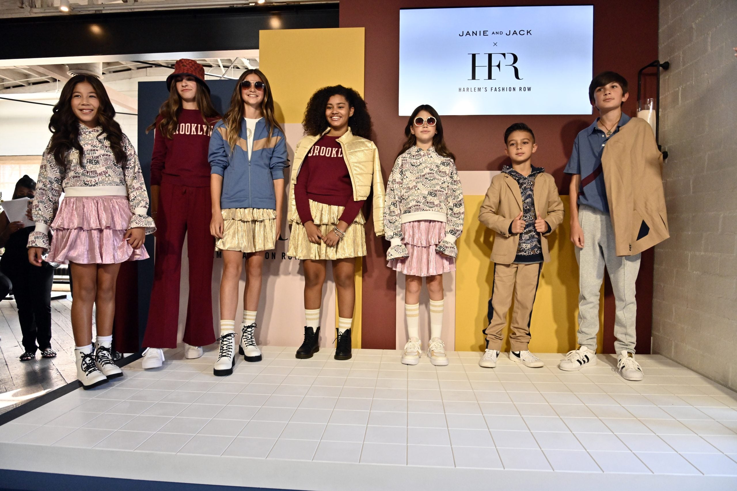 A Who's Who Of Celeb Kids Hit The Red Carpet To Launch Janie And Jack x Harlem’s Fashion Row's New Collection