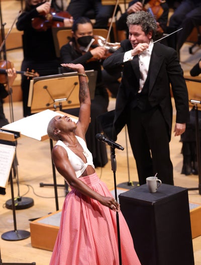 Black Stars Attend The Los Angeles Philharmonic Homecoming Concert & Gala