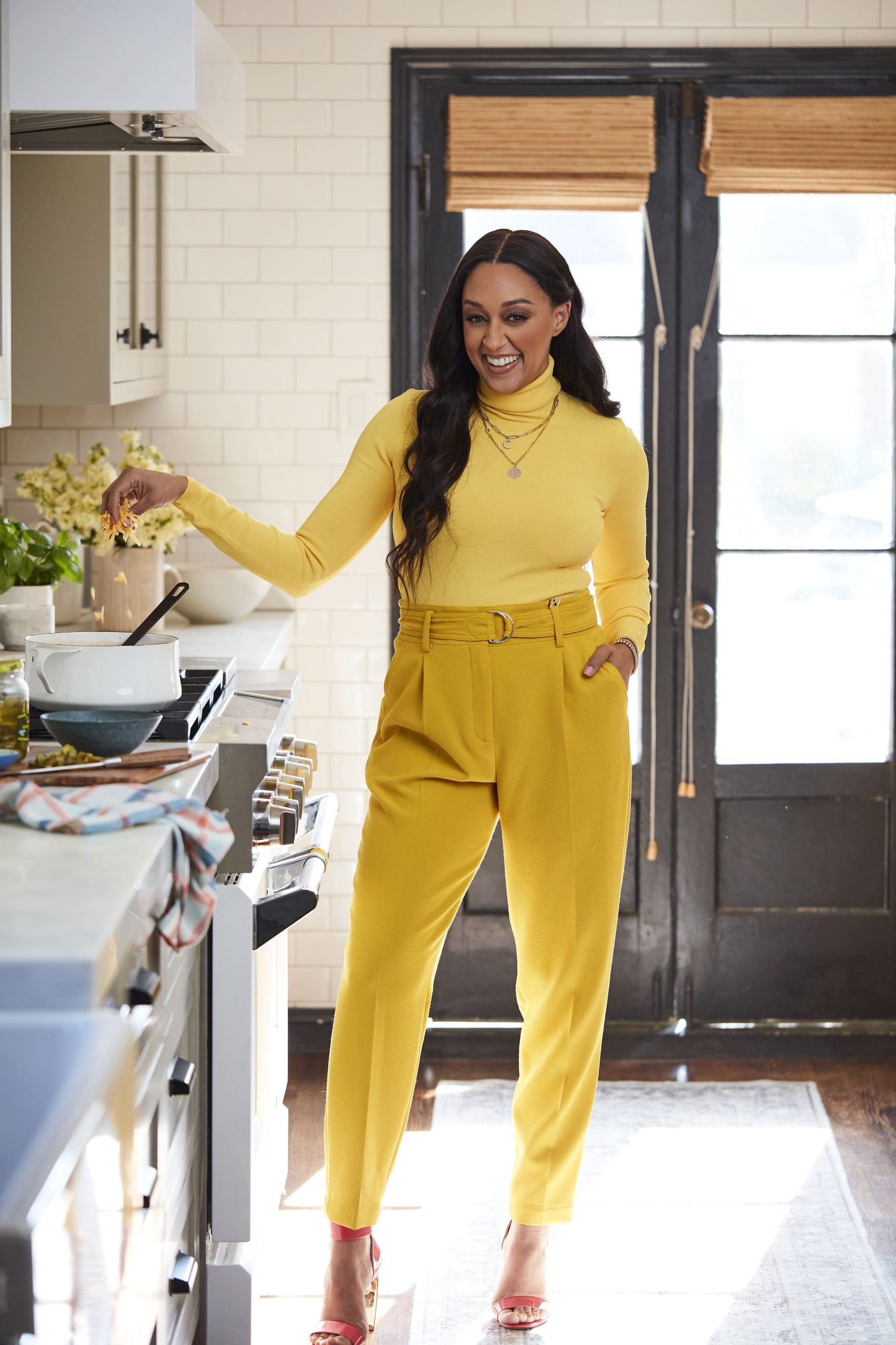 Tia Mowry On Having A Community Of Busy Moms to Lean On and How She’s Learning To Do More With Less