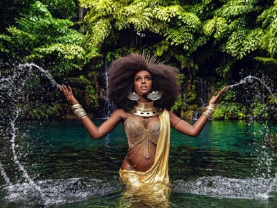 Twice The Blessing! Amara La Negra Pregnant With Twins