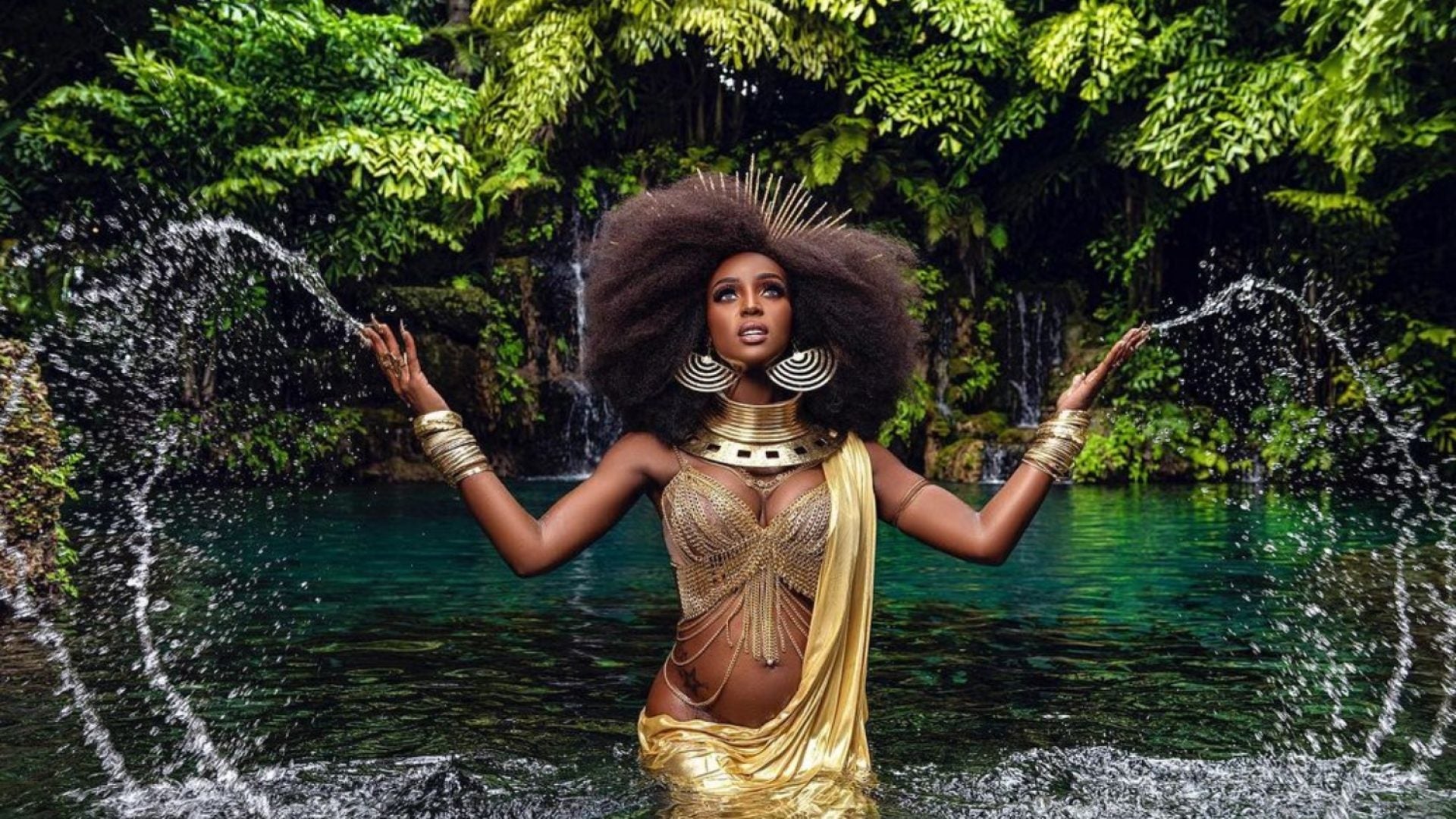 Twice The Blessing! Amara La Negra Pregnant With Twins