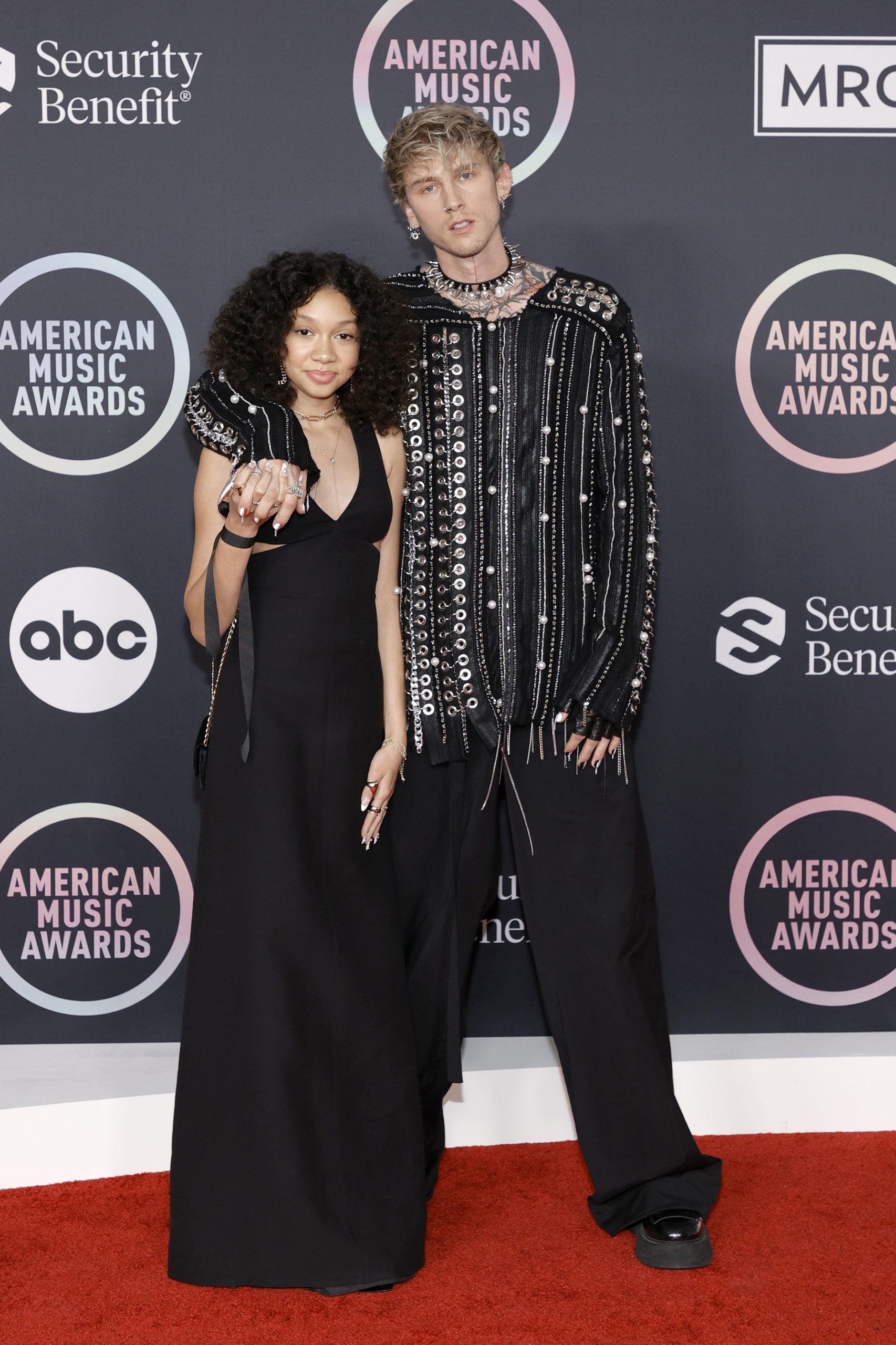 Starz Light Up The 2021 AMA's Red Carpet