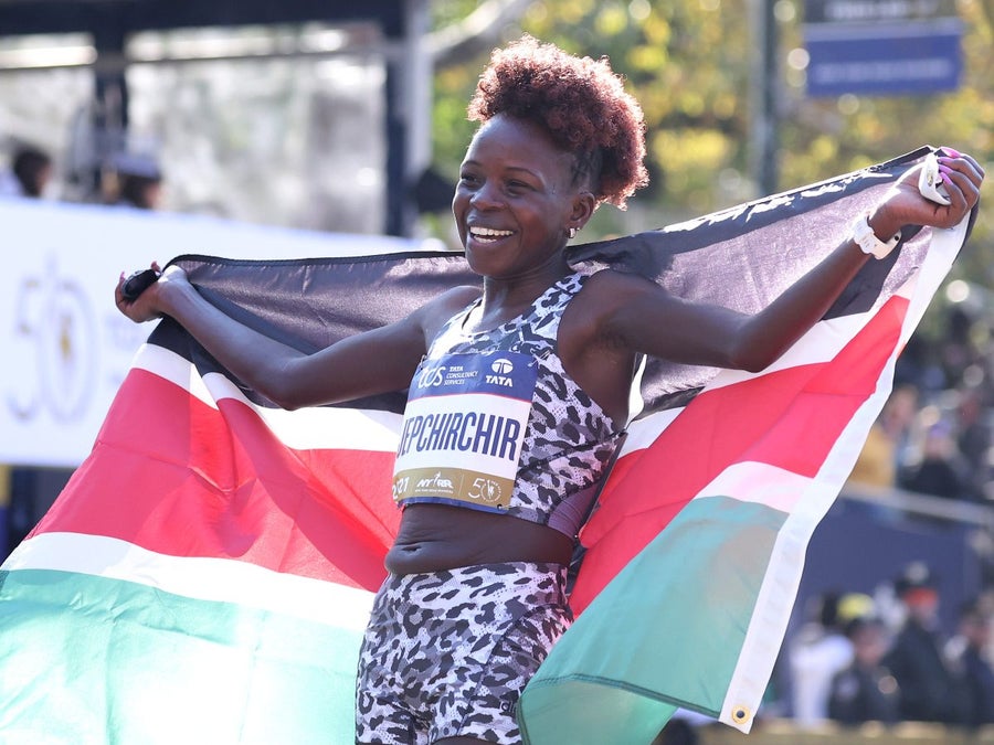 Black Woman From Kenya Is First Runner To Win Both Olympic Gold And New York City Marathon