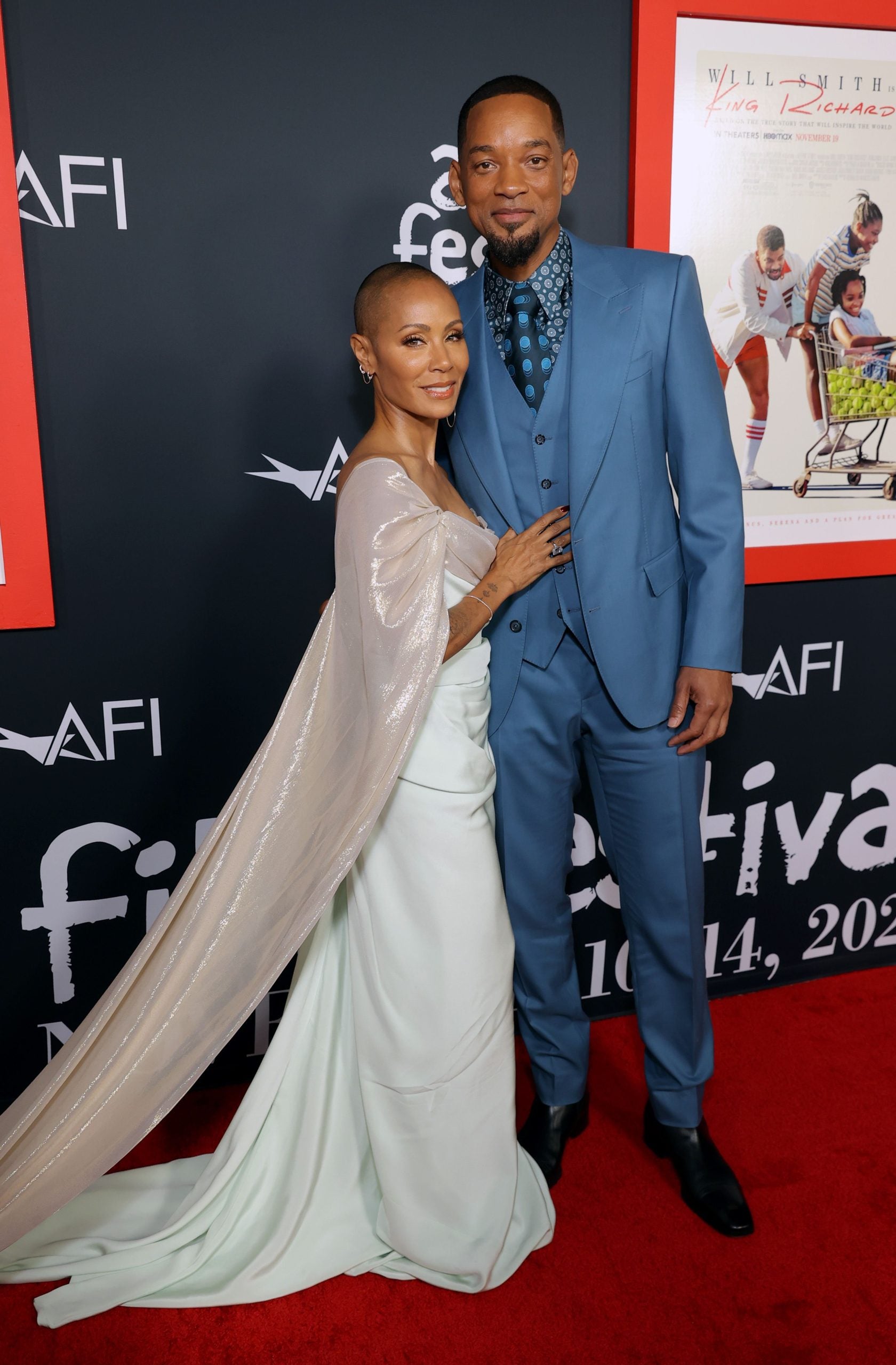 Venus & Serena Williams Join Will Smith And Family For The 'King Richard' Red Carpet Premiere