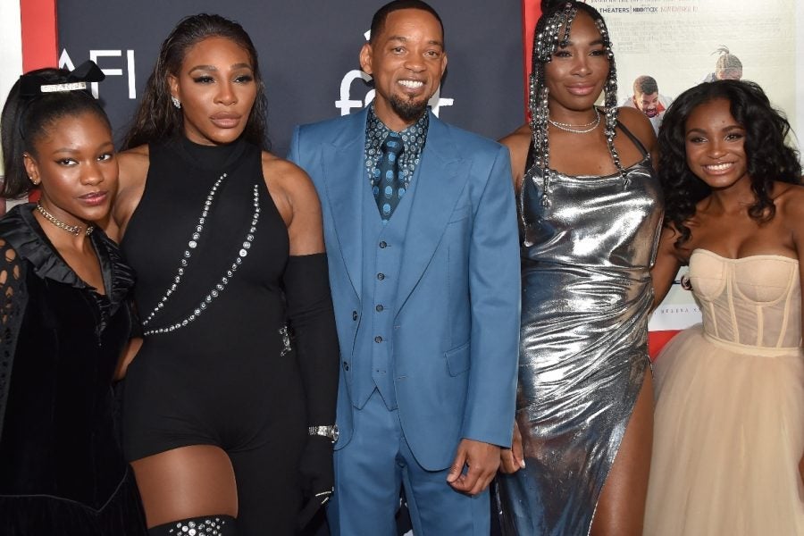 Venus & Serena Williams Join Will Smith And Family For The 'King ...