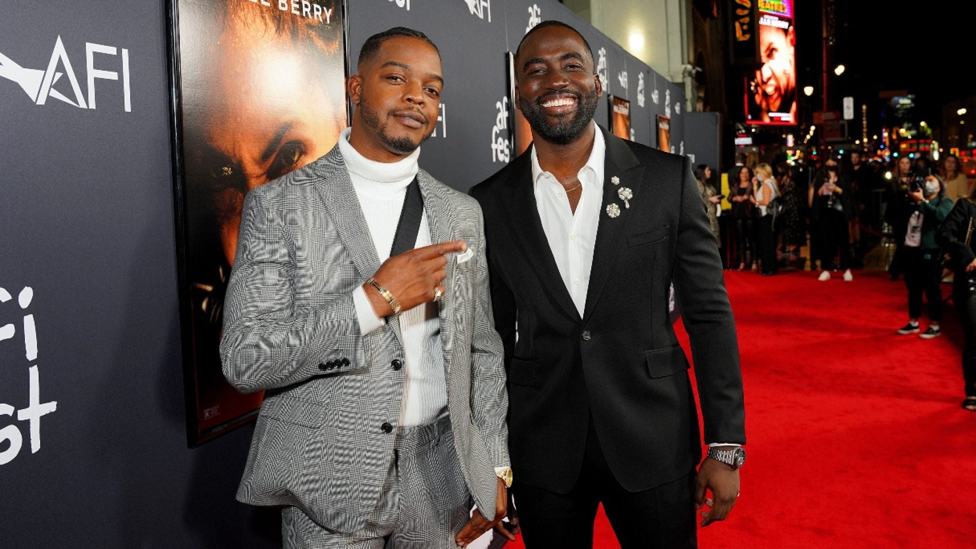 He's My Best Friend: Stephan James Supports Brother, Shamier Anderson, At The Premiere Of 'Bruised'