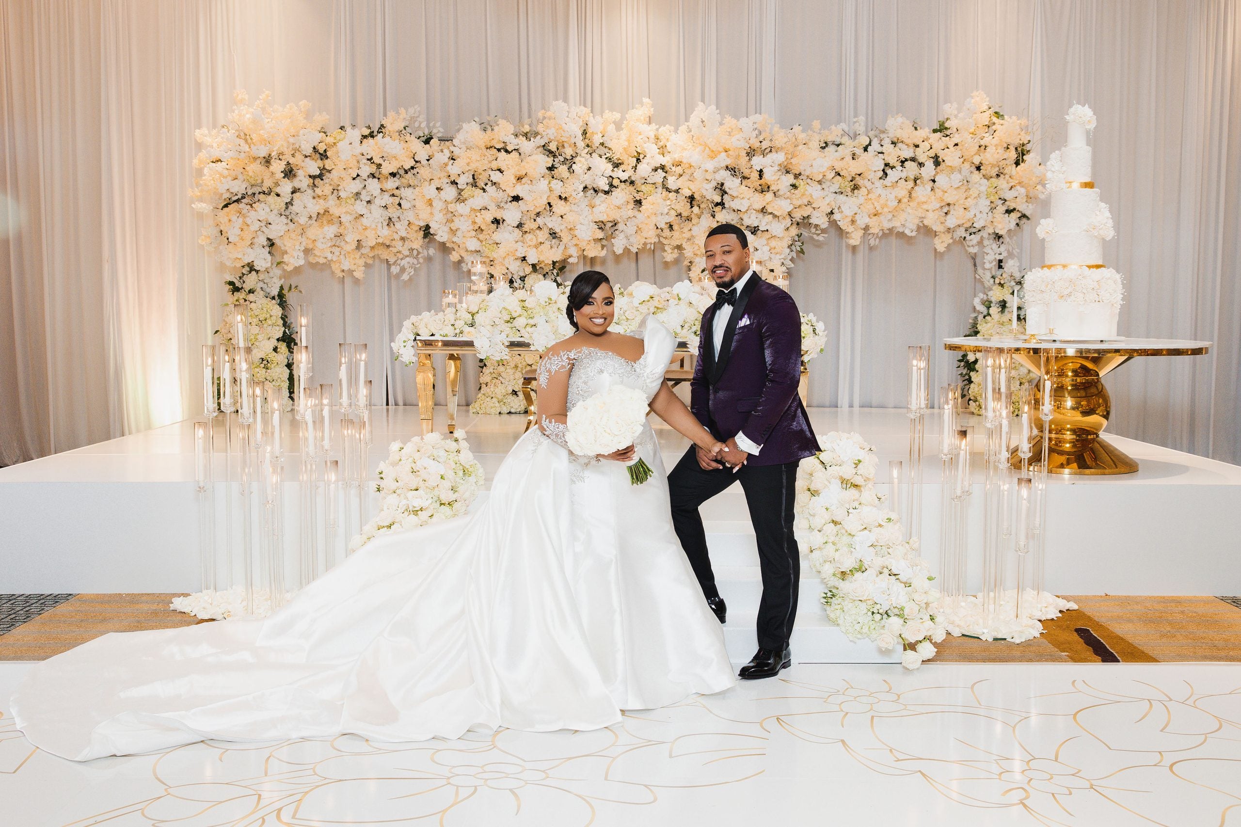Exclusive: Kierra Sheard, Jordan Kelly Celebrated One-Year Anniversary With Gorgeous Wedding They Always Wanted