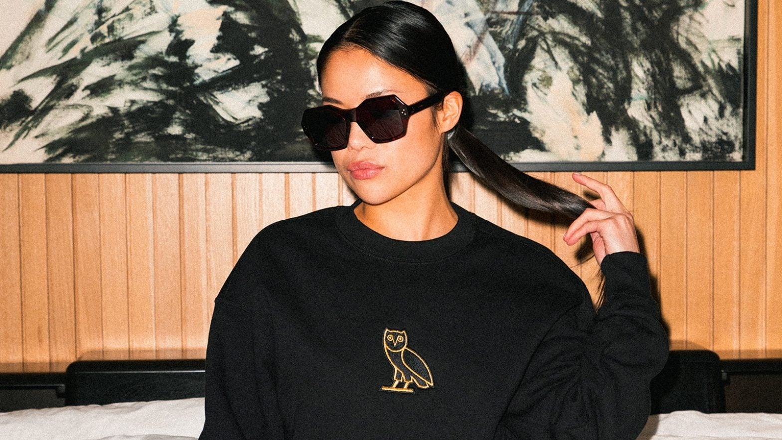 Sweatpants, Hair Ties And More – Chill In Drake’s OVO Women’s Collection That Just Dropped