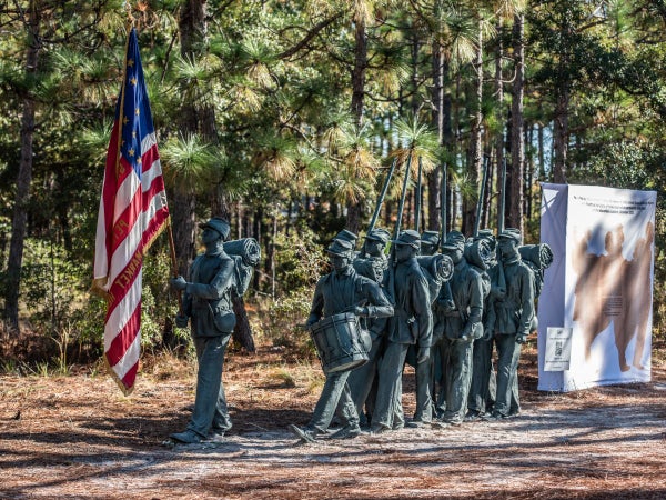 This North Carolina Museum Debuted The First Sculpture In The State To Honor Black Civil War Veterans