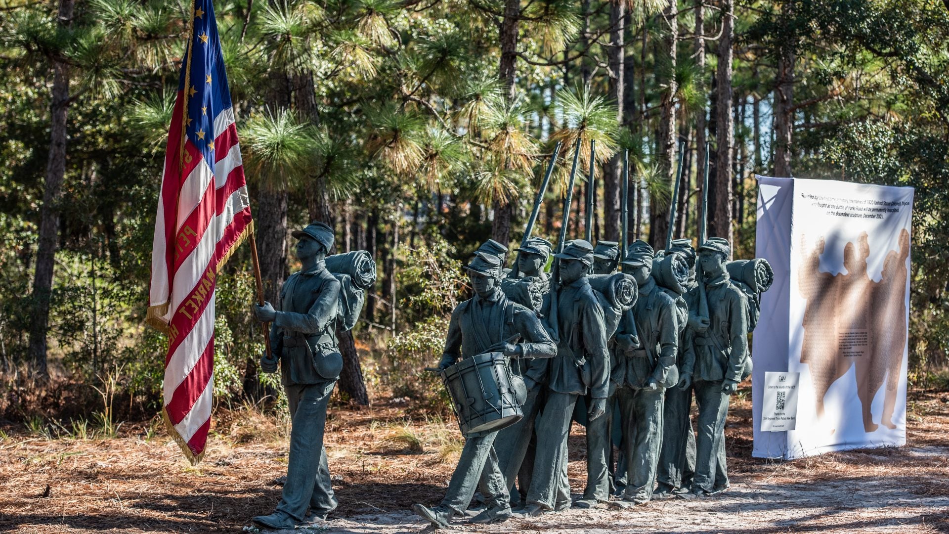 This North Carolina Museum Debuted The First Sculpture In The State To Honor Black Civil War Veterans