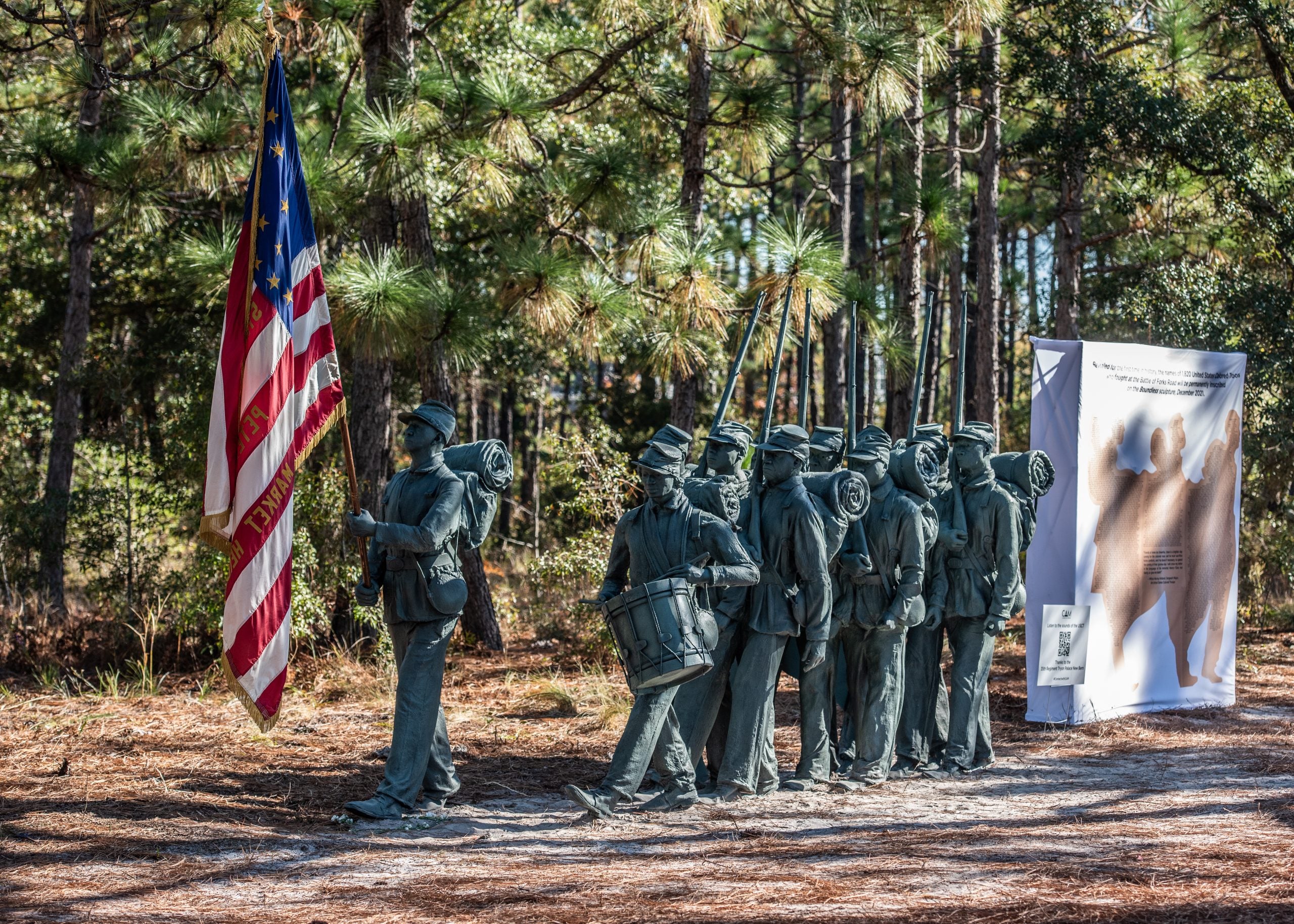 This North Carolina Museum Debuted The First Sculpture In The State To Honor Black Civil War Veterans