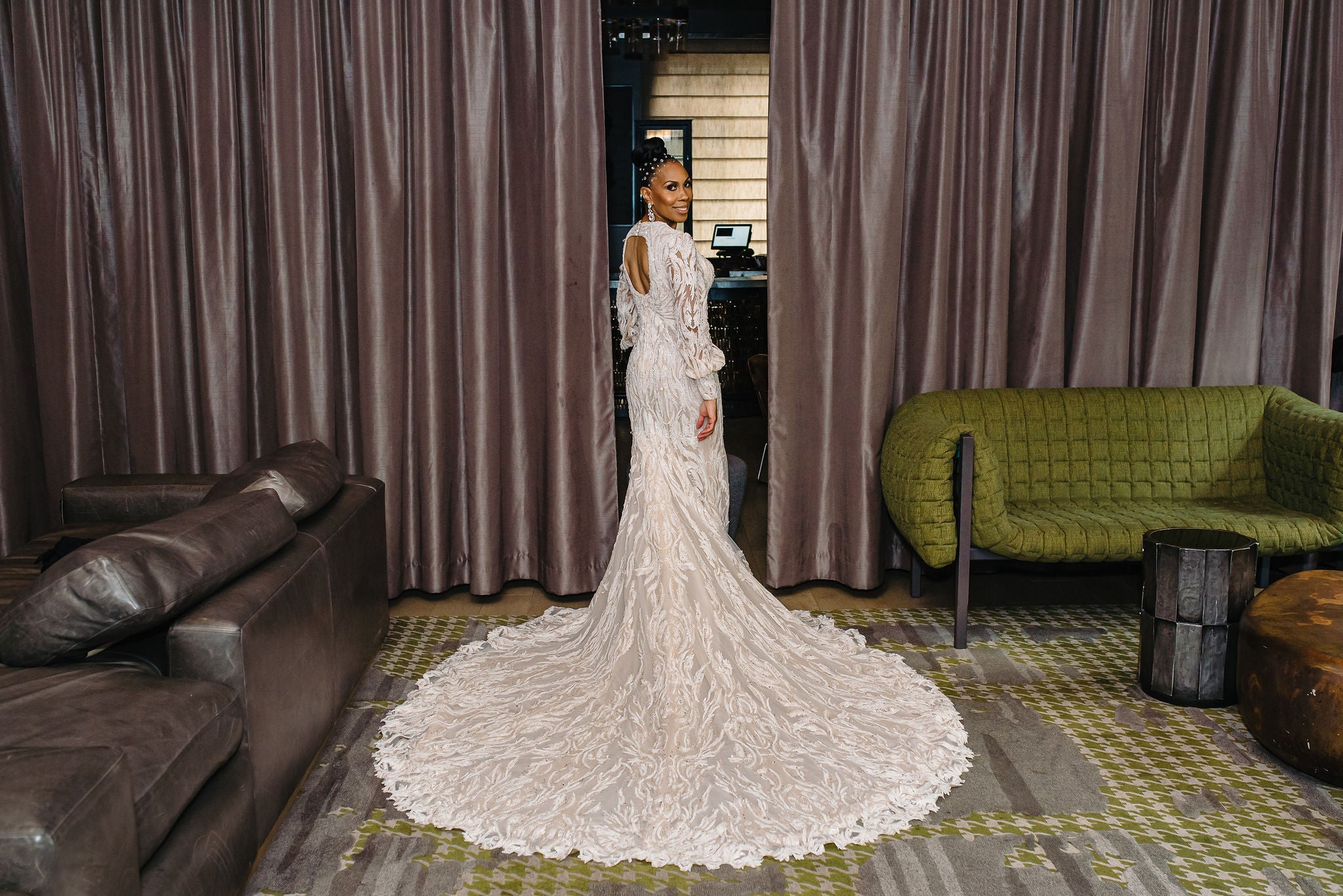 Bridal Bliss: After Meeting Online During Quarantine, Cheri And Tracey Said 'I Do' In A Museum A Year Later