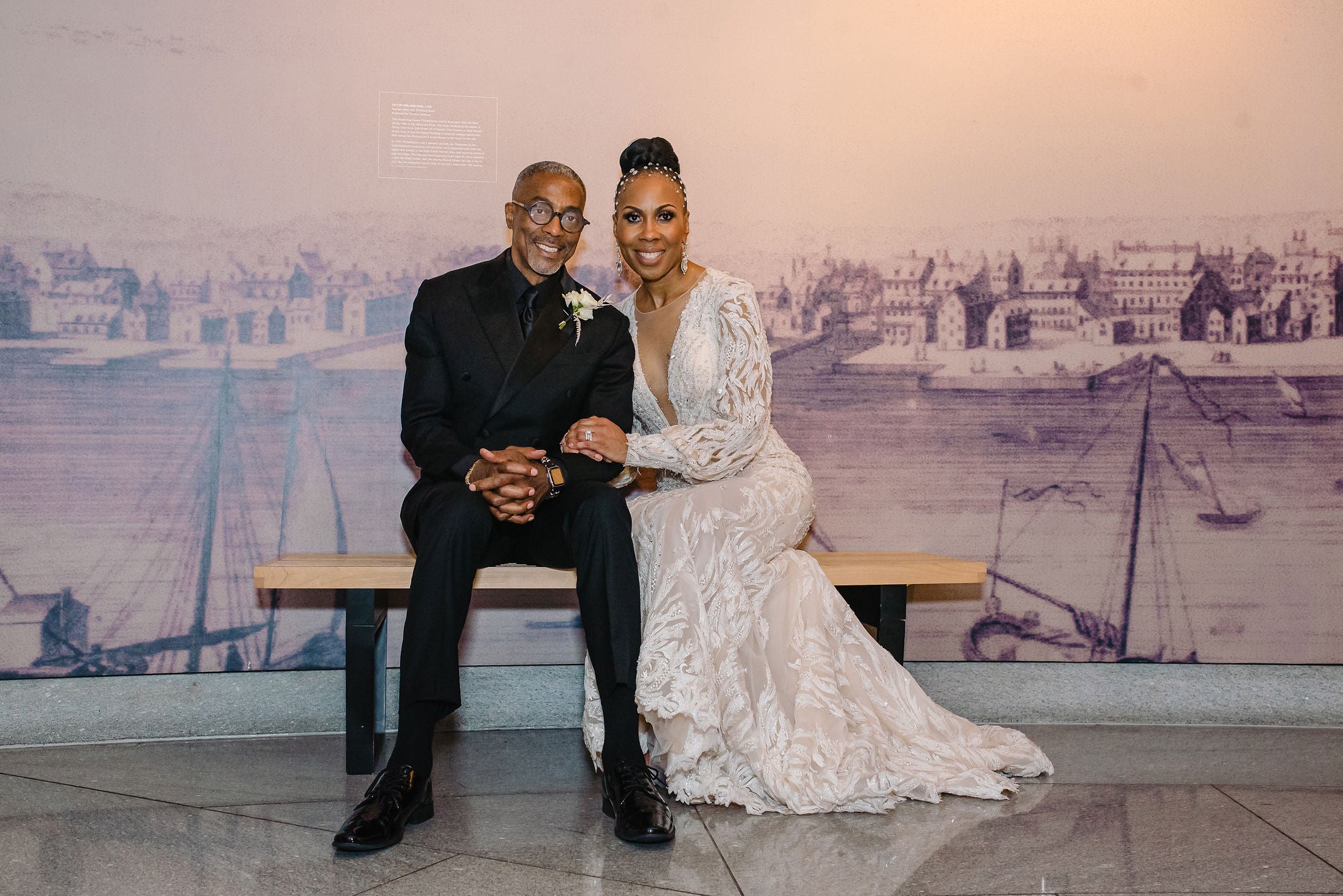 Bridal Bliss: After Meeting Online During Quarantine, Cheri And Tracey Said 'I Do' In A Museum A Year Later