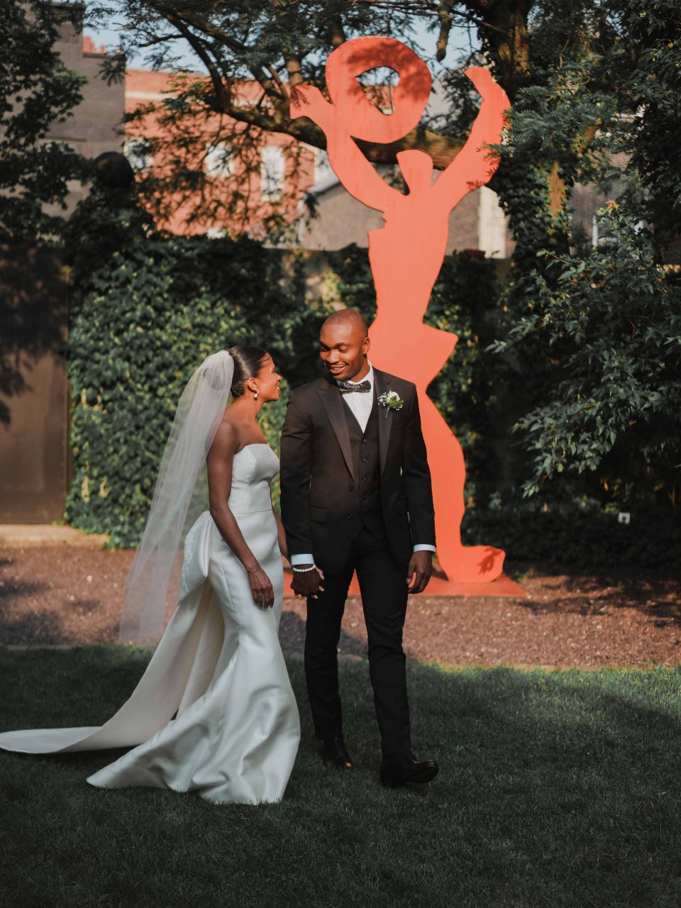 Bridal Bliss: Taaj And Jeremy Were Surrounded By Love — And Priceless Art — At Their Chic Chicago Wedding