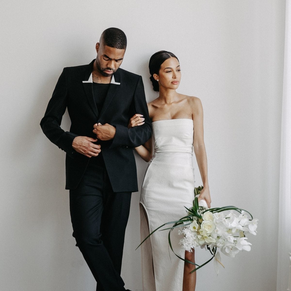 Bridal Bliss: Givenchy Account Exec Chloe And Bottega Veneta Exec Nate Had A Simple But Striking LA Wedding