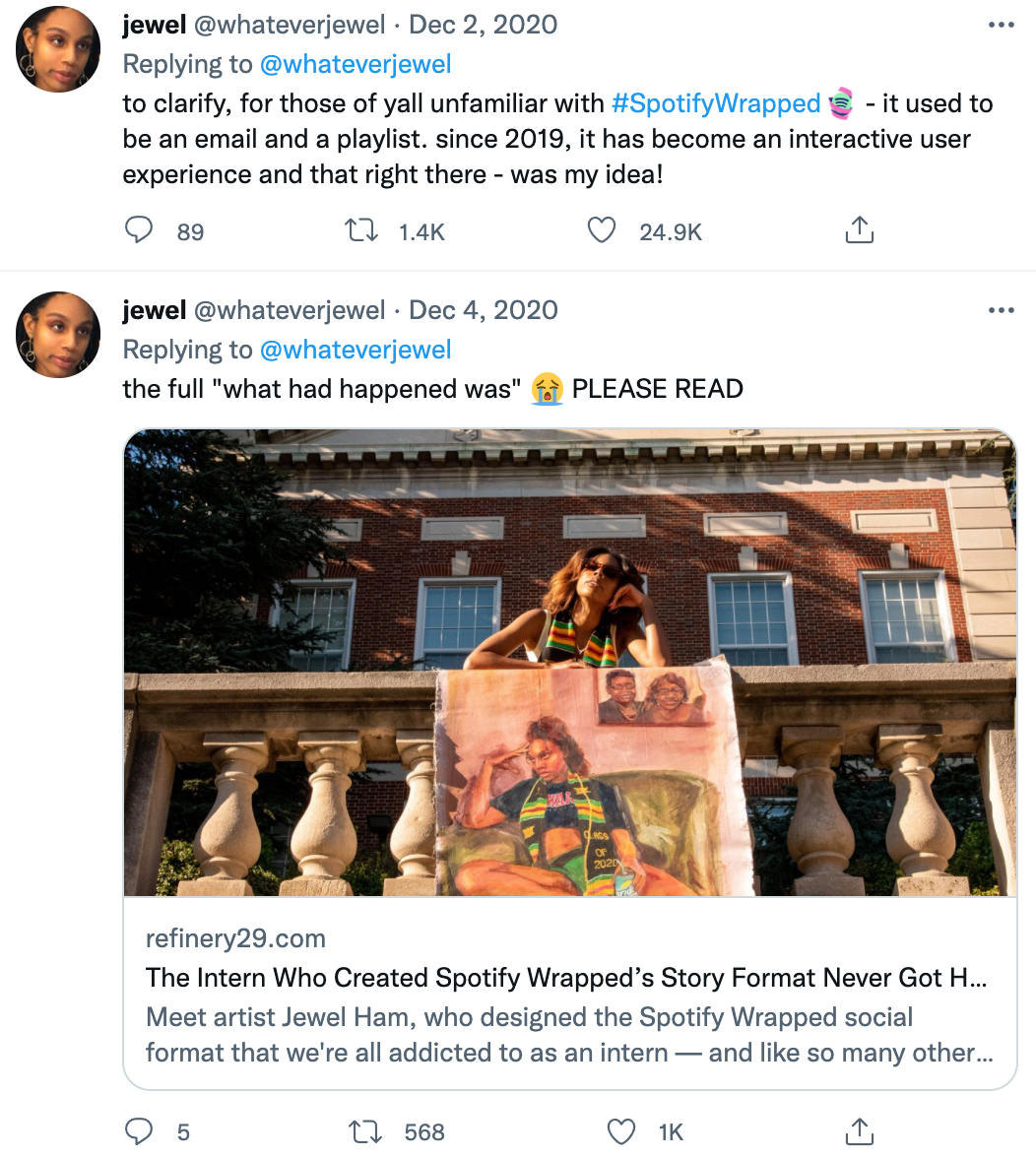 A Black Howard Alumna Claims She Was Influential In Creating Key Spotify Wrapped Features Without Credit