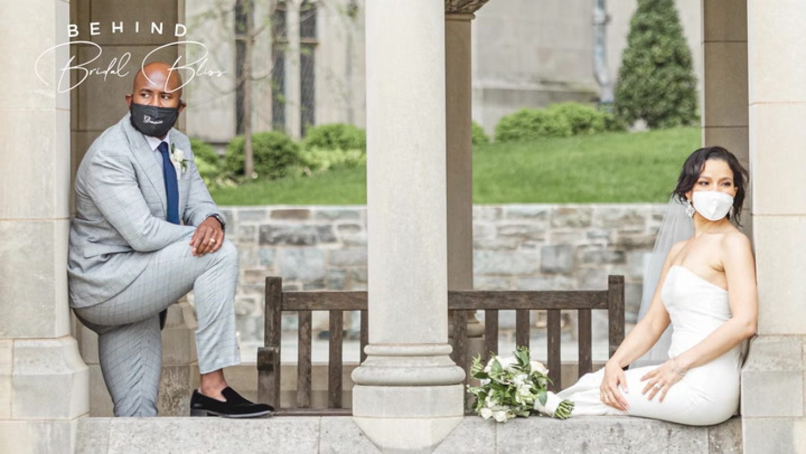 Behind Bridal Bliss: Lauren and Warren’s Socially Distanced Wedding Made Love The Star