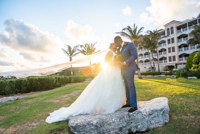 Bridal Bliss: Celeb Chef Huda And Lamar’s Dream Destination Wedding Came True In Barbados