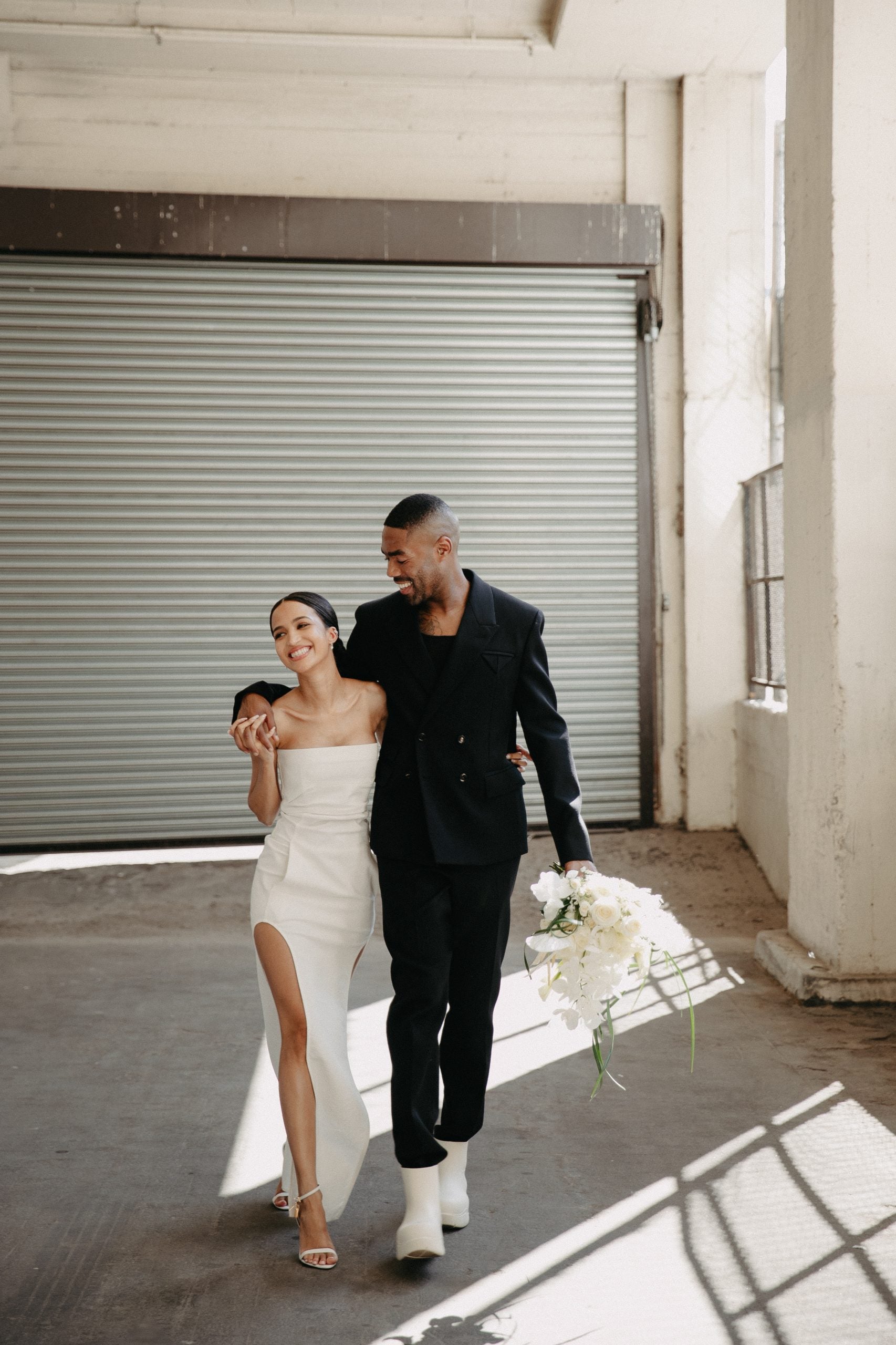 Bridal Bliss: Fashion Couple Chloe (Formerly Of Givenchy) And Nate's (Bottega Veneta) Simple But Striking LA Wedding