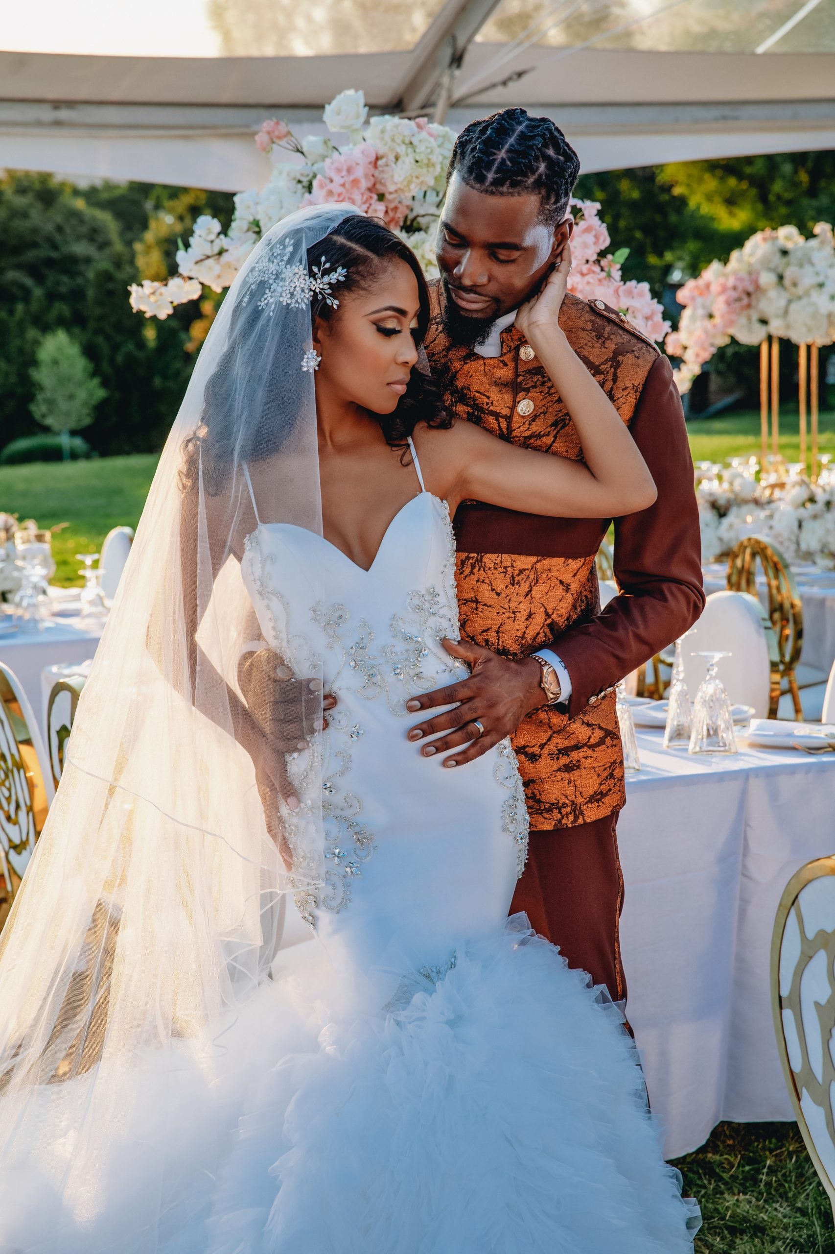 Bridal Bliss: Sabine And Ejiro Proved Two Breathtaking Weddings Are Better Than One