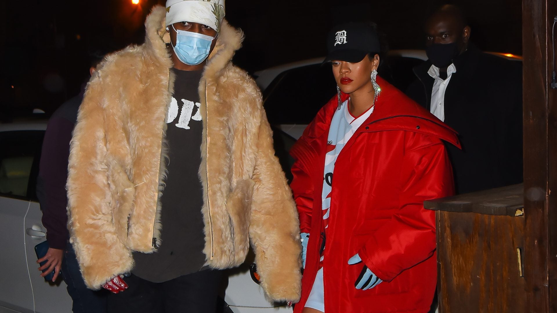 Star Gazing: Rihanna, Pharrell, Shenseea, and More Brave The Cold In Style
