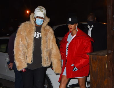 Star Gazing: Rihanna, Pharrell, Shenseea, and More Brave The Cold In Style
