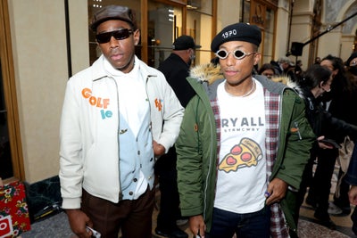 Pharrell, Tyler the Creator, Ye and More Stars Step Out For Men’s Fashion Week Paris