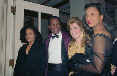 Sidney Poitier Was The Ultimate #GirlDad: Meet His Six Daughters