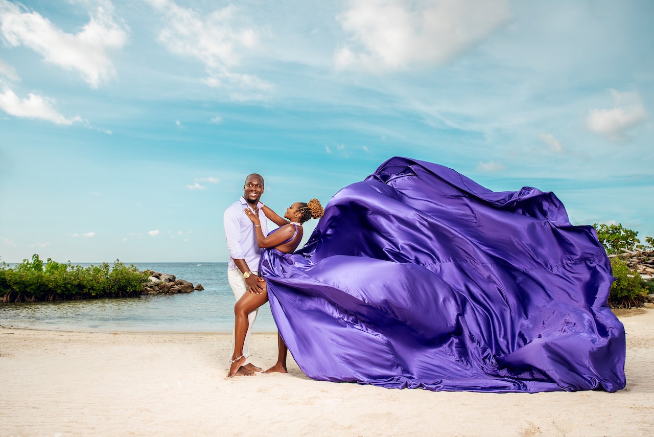 Move Over Greece! This Black Woman Created The ‘Flying Dress’ Experience In Jamaica