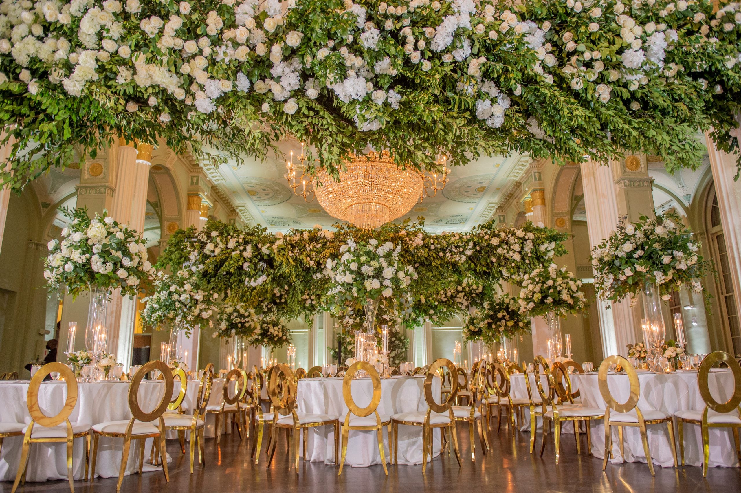 Bridal Bliss: Emani Hill And MLB Star Taylor Trammell Said “I Do” With Extravagant Florals And Fireworks