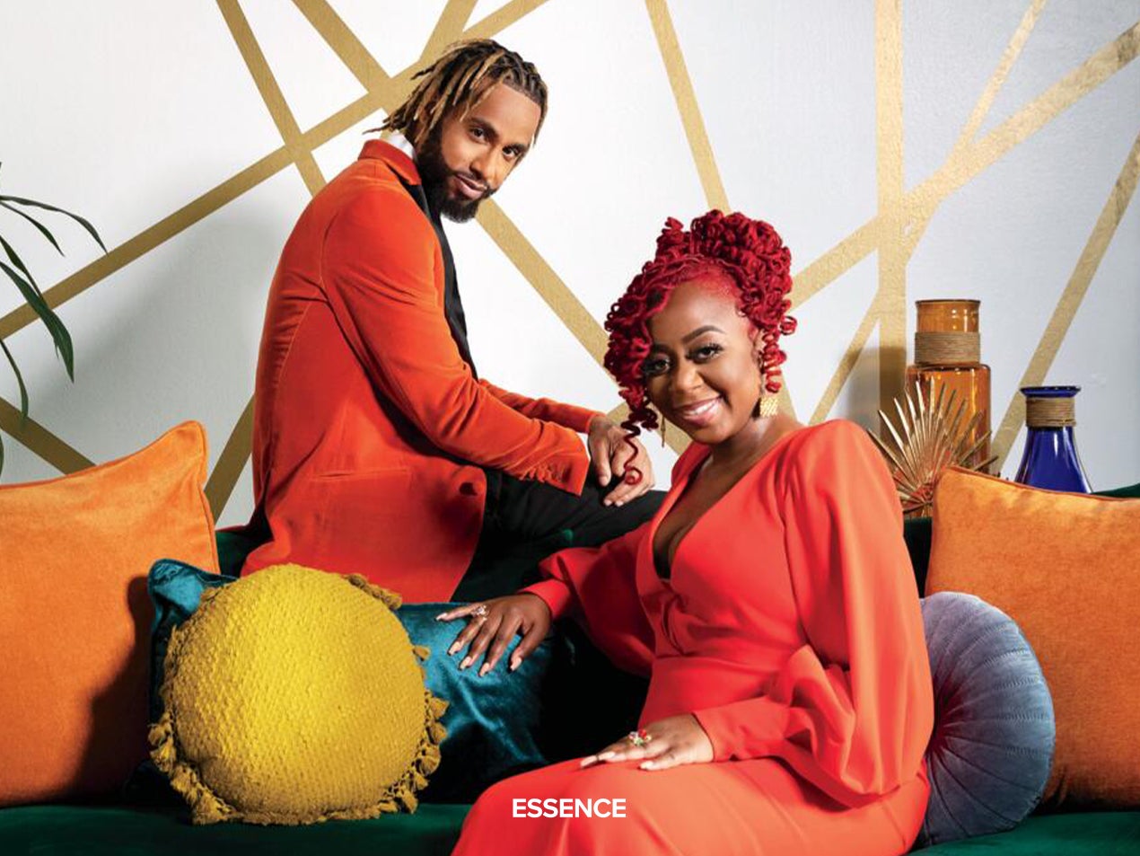 Pinky Cole And Derrick Hayes Are Hot In The Kitchen On ESSENCE Jan/Feb Cover