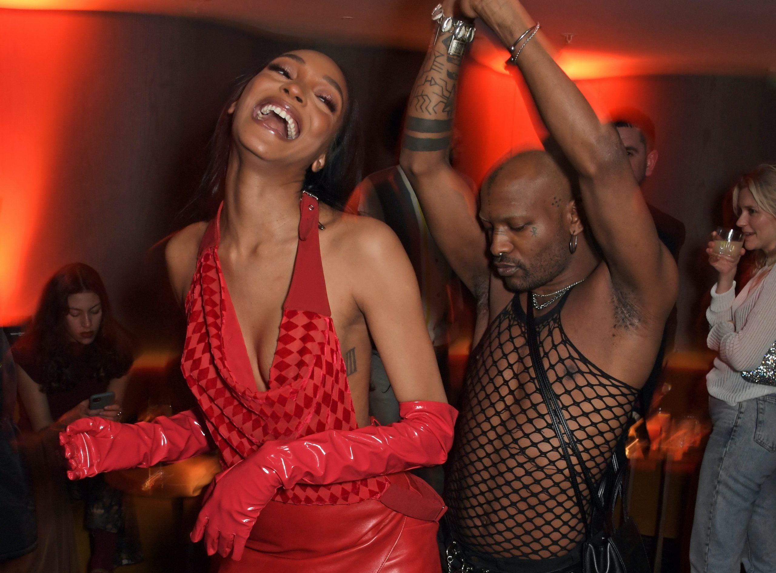 Star Gazing: Zoe Kravitz, Mary J. Blige, And More Crowd Courtside Seats, Red Carpets, And Private Parties