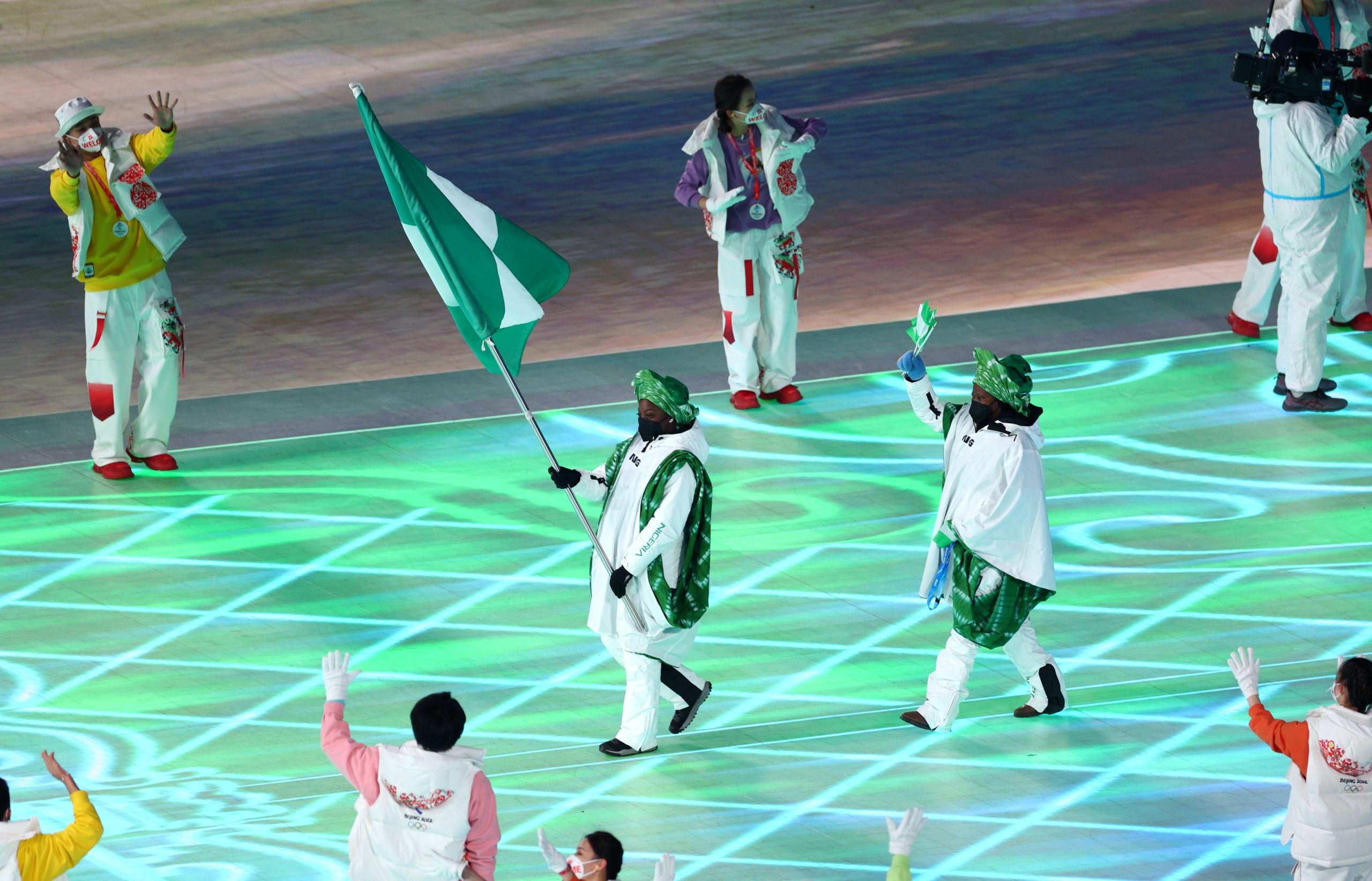 Team Nigeria Showed Up In Style For The Winter Olympics