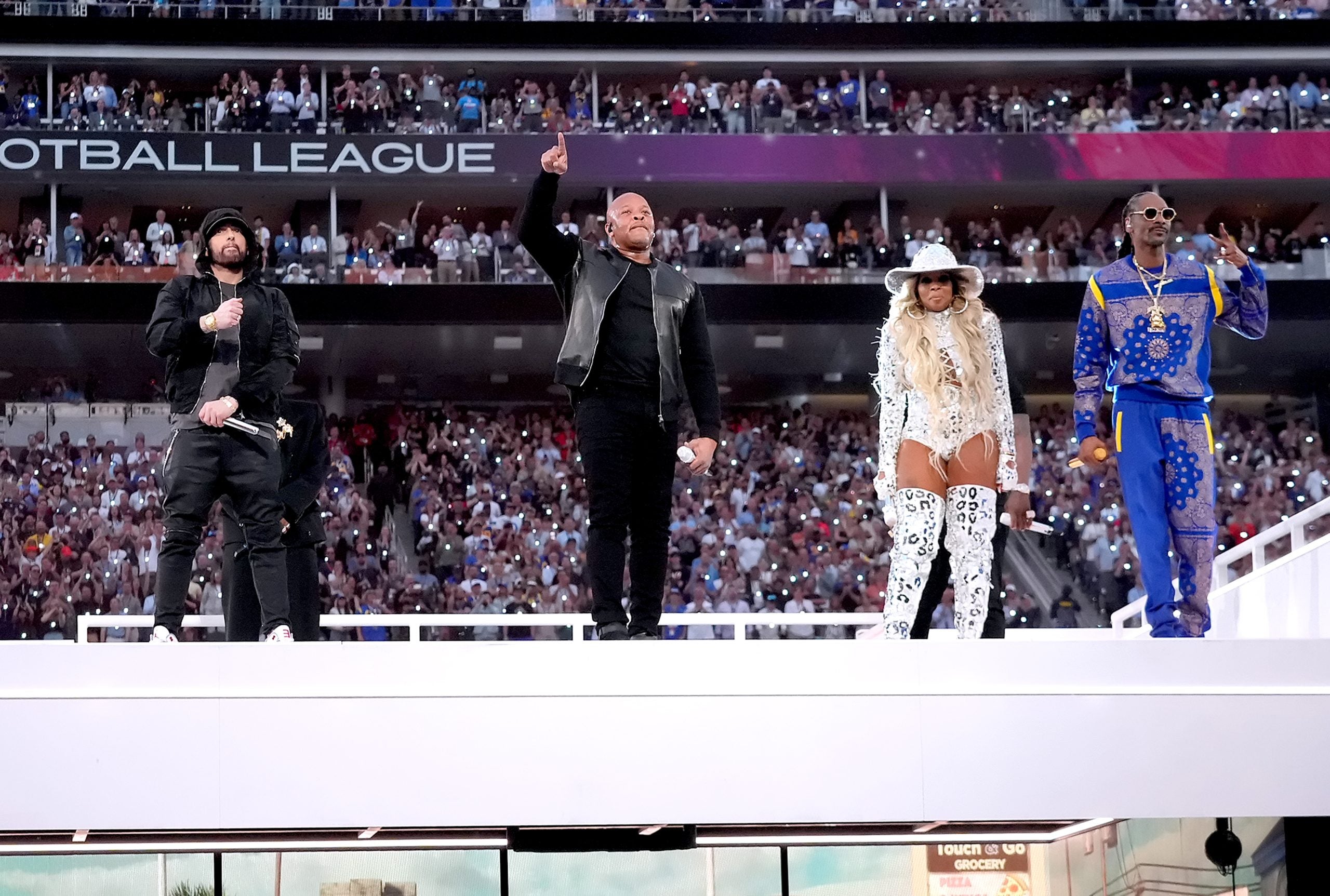 Our Favorite Moments From Super Bowl LVI’s Hip-Hop Heavy Halftime Show