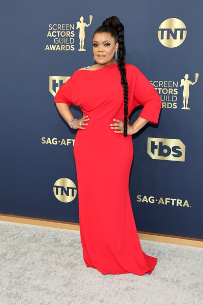 Behold The Bright Colors And Black Beauty On The Sag Awards Red Carpet
