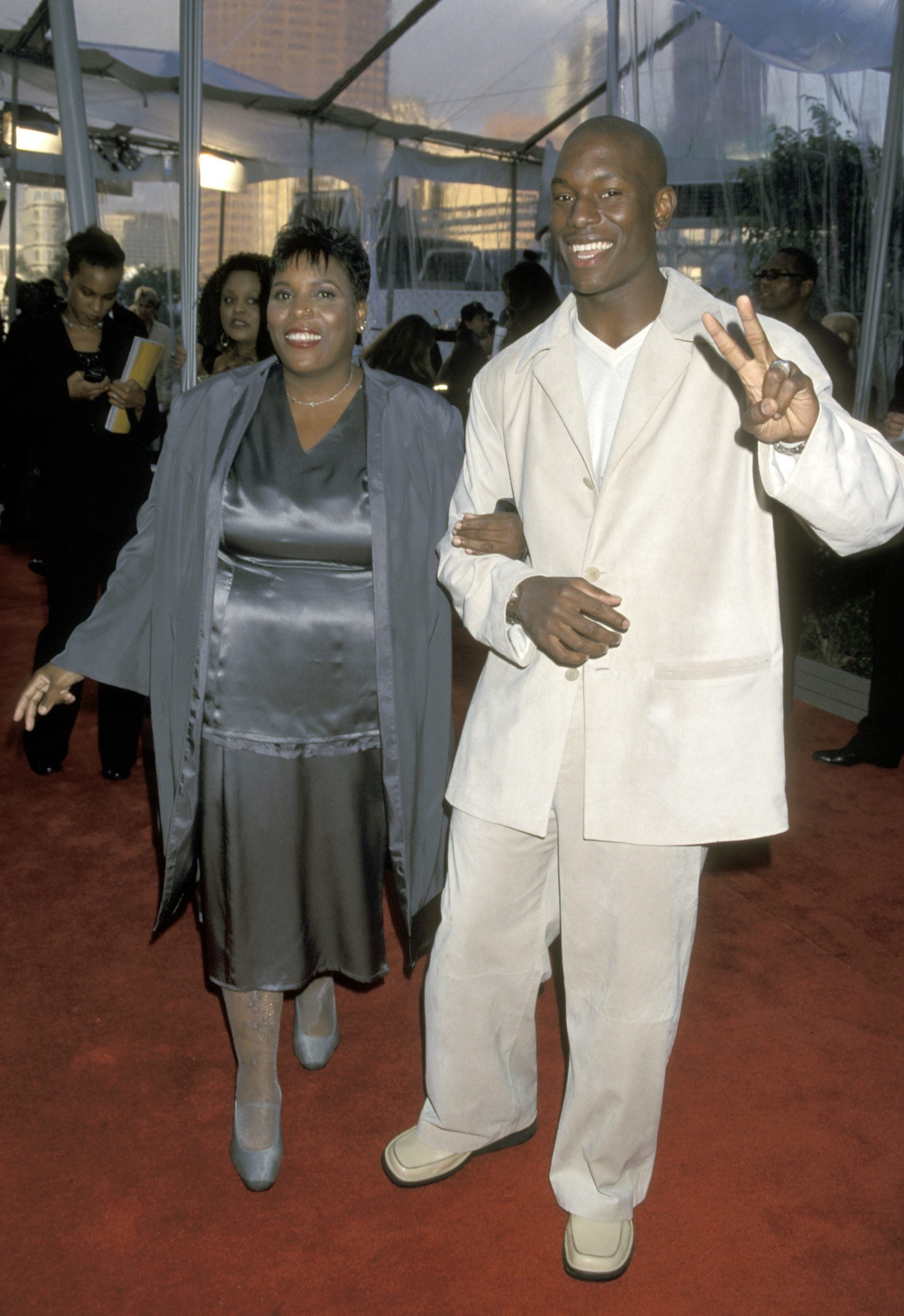 A "Broken" Tyrese Announces The Death Of His Mom: Photos Of Mother And Son Over The Years