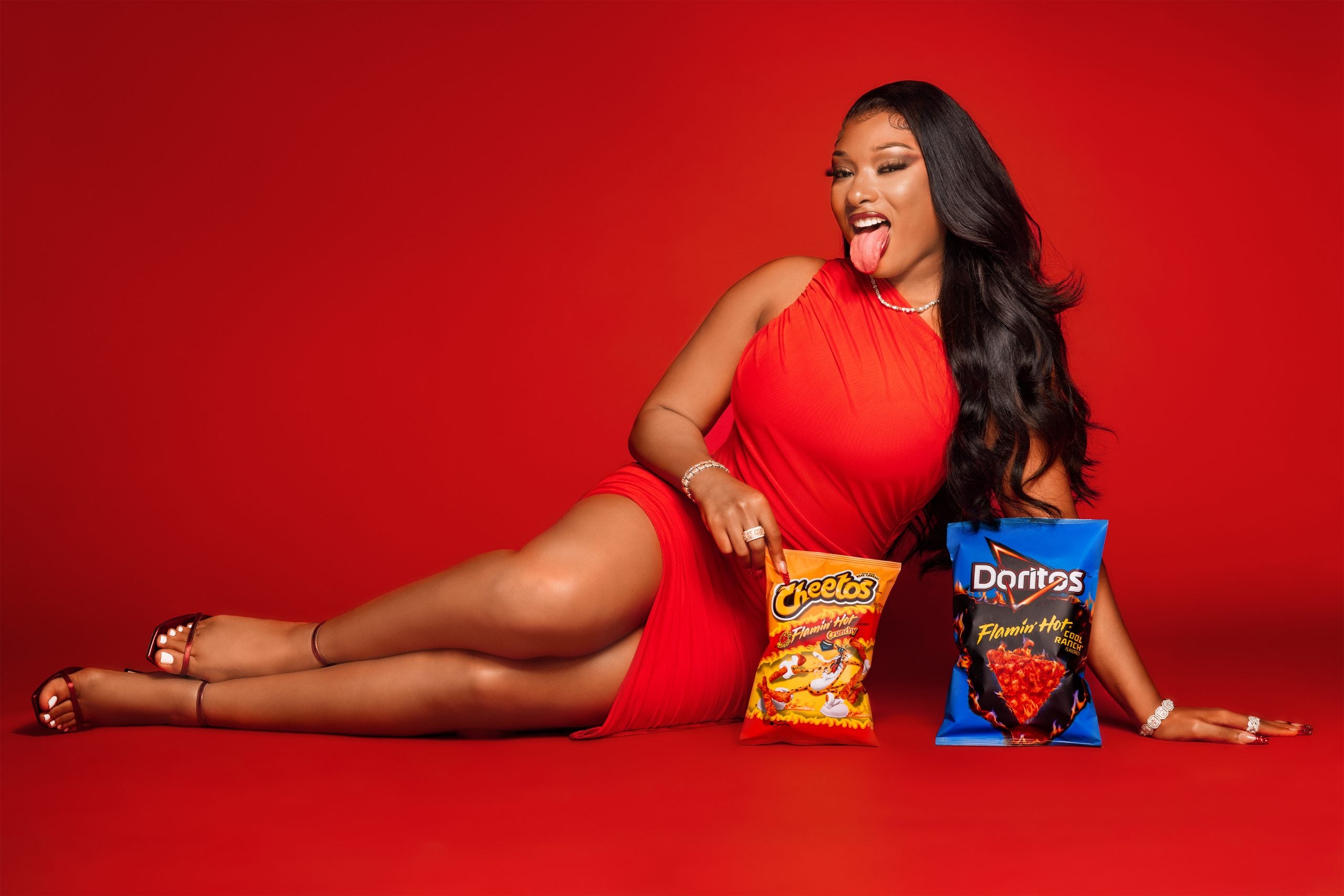 It's A Hot Girl Super Bowl: Megan Thee Stallion On Her Ad With Flamin' Hot And The Unique Way She Eats Her Cheetos