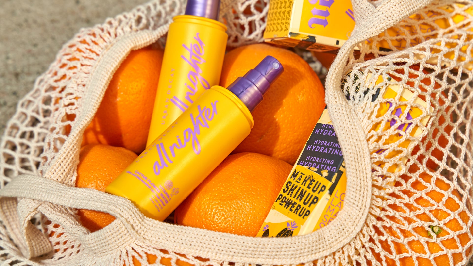Just Launched: Urban Decay's Newest Setting Spray Includes A Hydrating Does Of Vitamin C