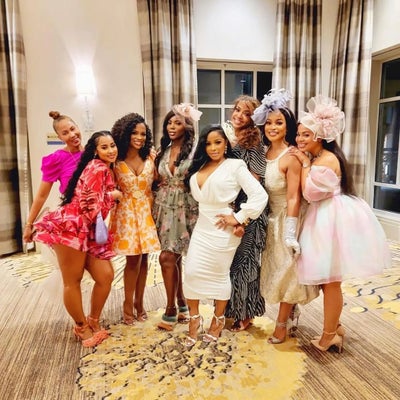 Heard Of A Bridal Proposal Party? Toya Johnson Threw A Lavish One To Ask Her Friends To Be Her Bridesmaids