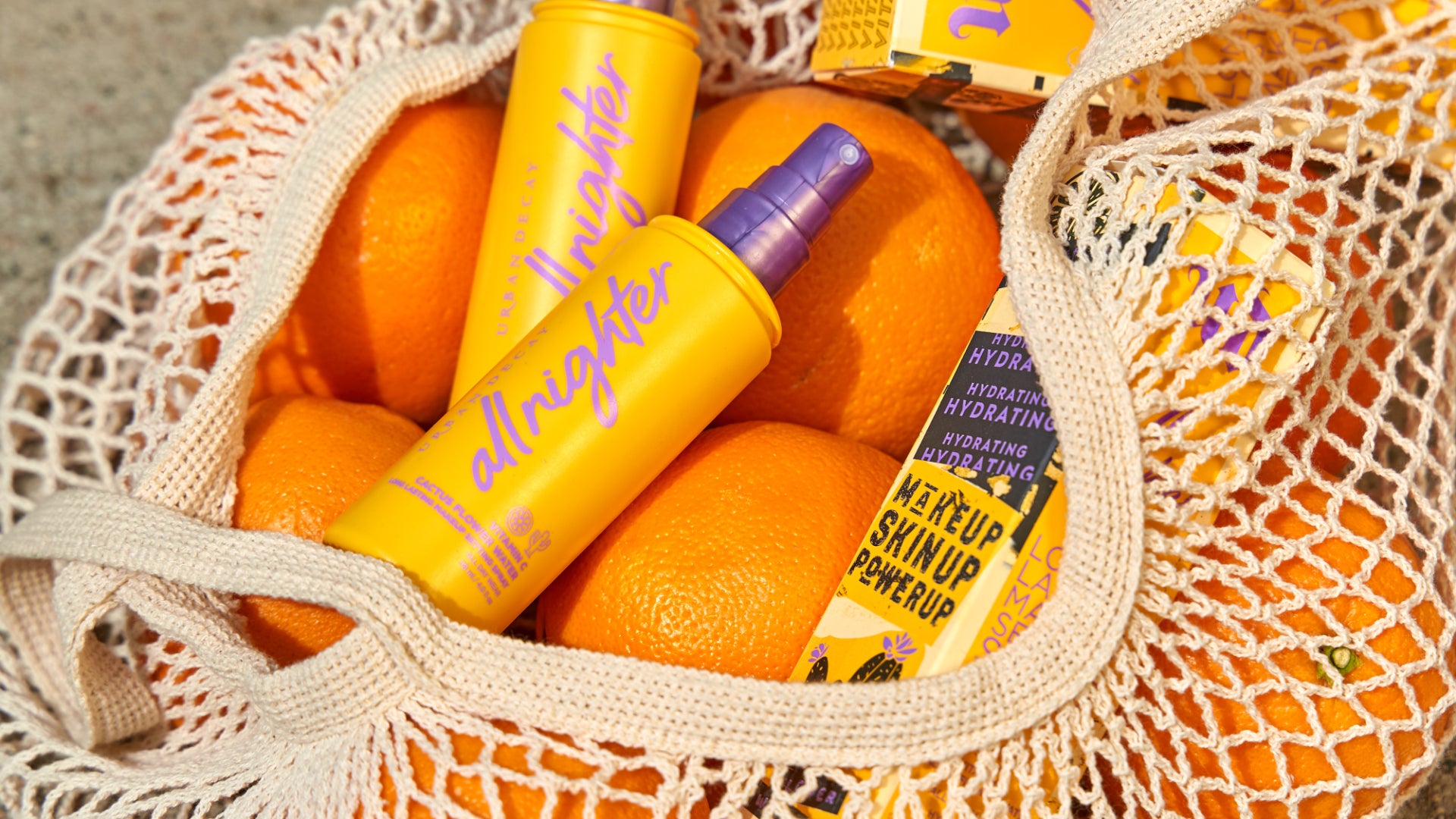 Just Launched: Urban Decay's Newest Setting Spray Includes A Hydrating Does Of Vitamin C