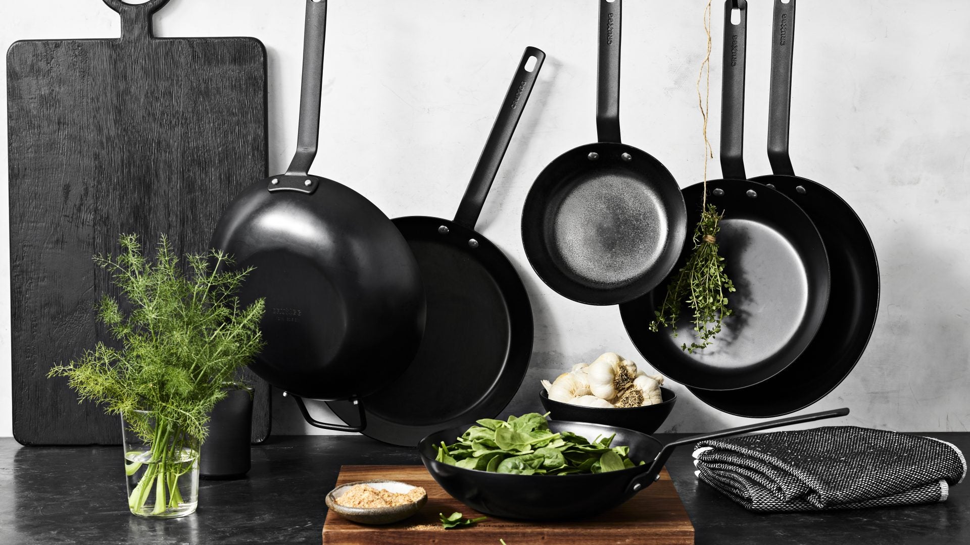 Ghetto Gastro And Williams Sonoma Partner On Sleek All-Black Cookware Line